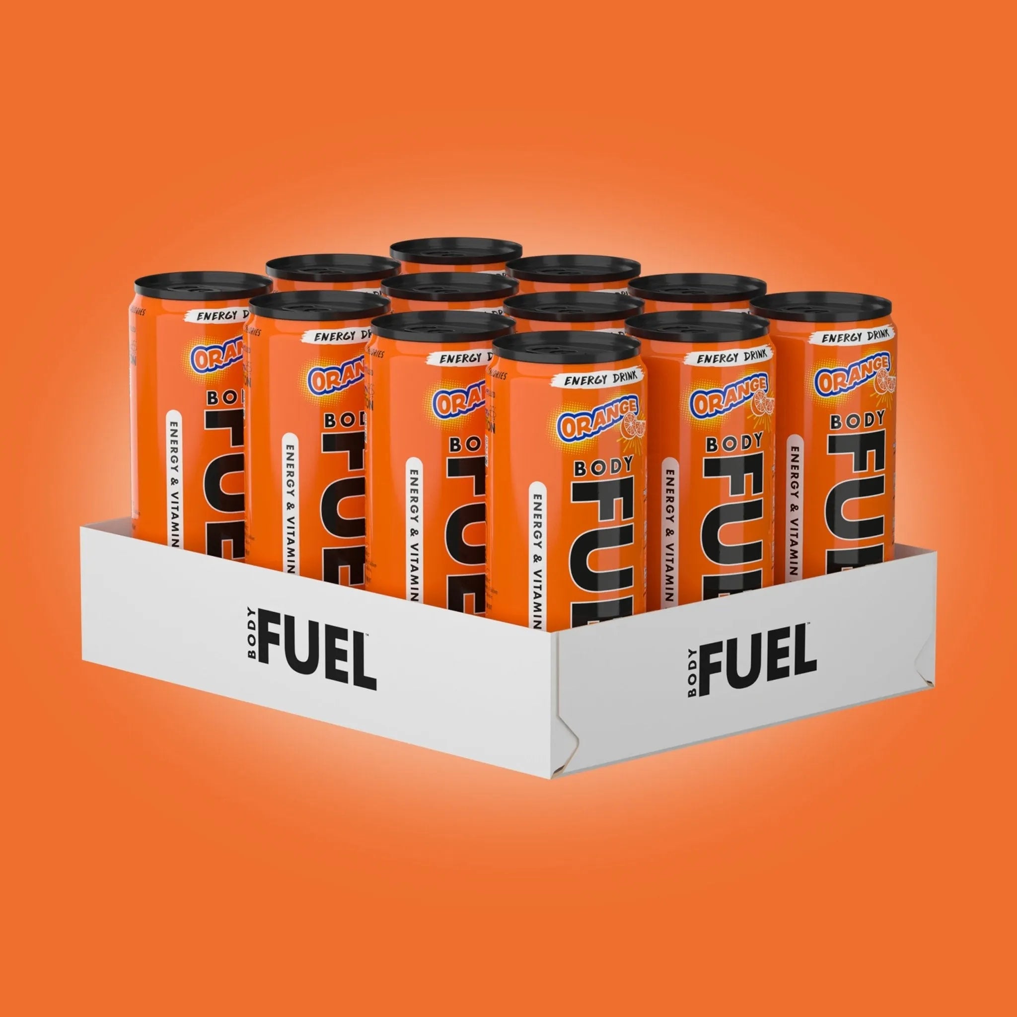 Applied Nutrition BodyFuel Energy Drink boisson énergisante orange 1 canette