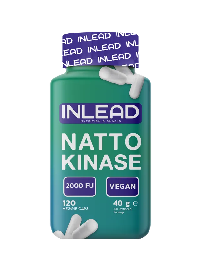 Inlead Nattokinase gélules soja fermenté 120 gélules vegan