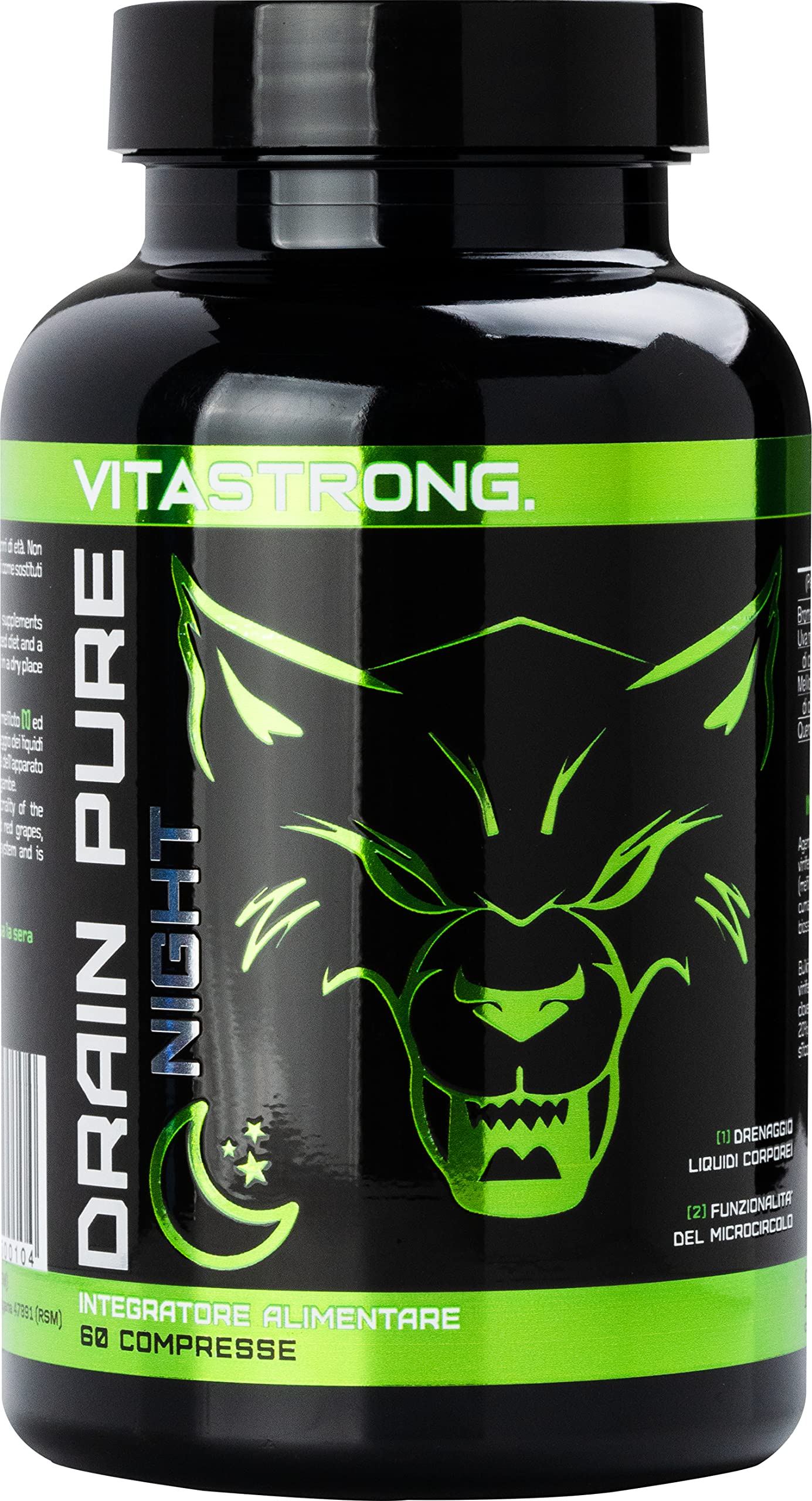 Vitastrong Drainpure Night draineur nuit vegan ventre plat