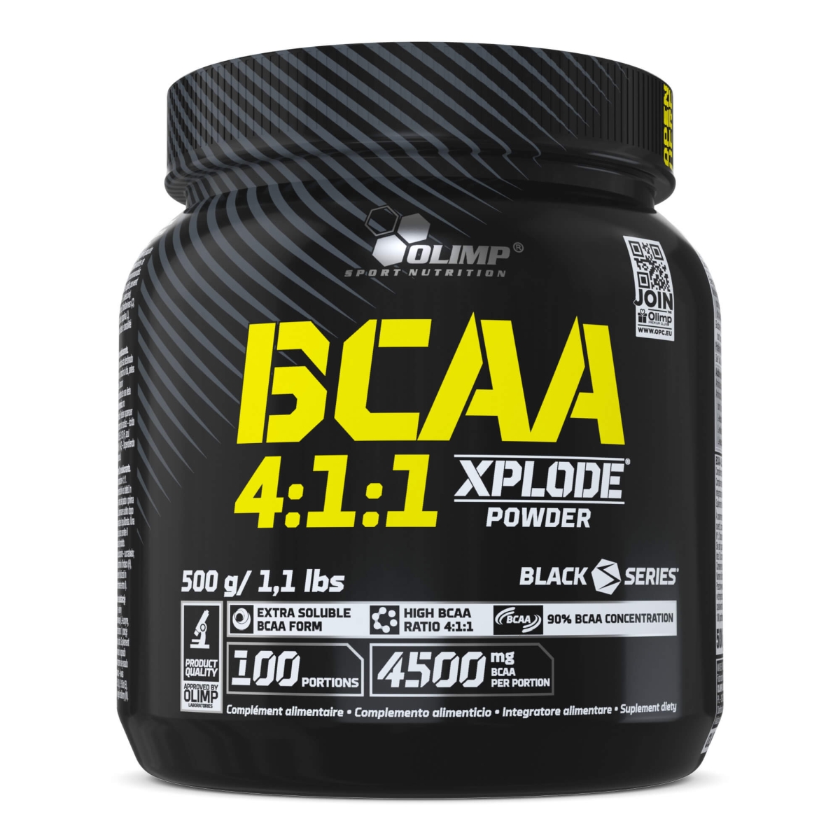 Olimp BCAA 4:1:1 Xplode Powder 500 g récupération