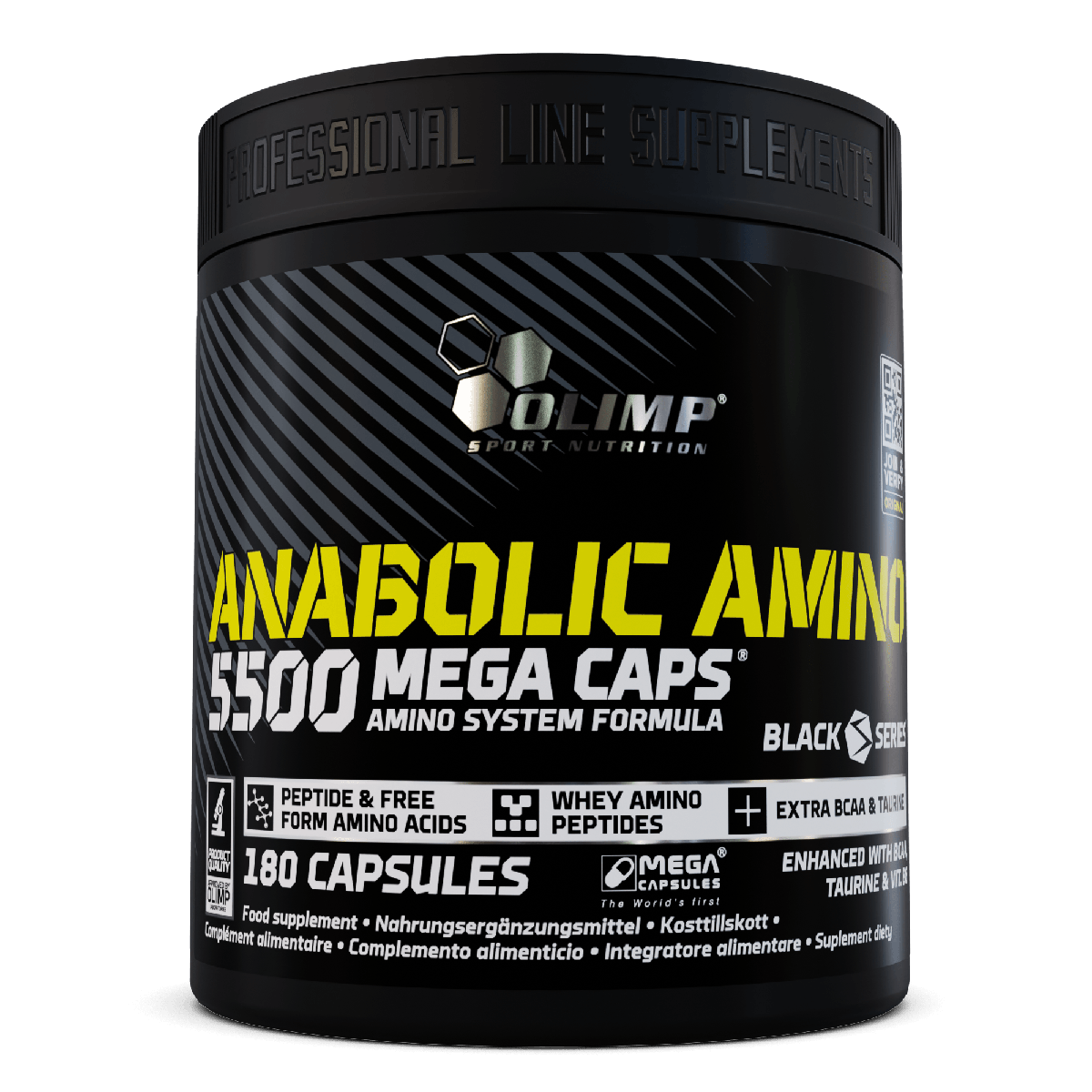 Olimp Anabolic Amino 5500 Mega Caps gélules 180 masse