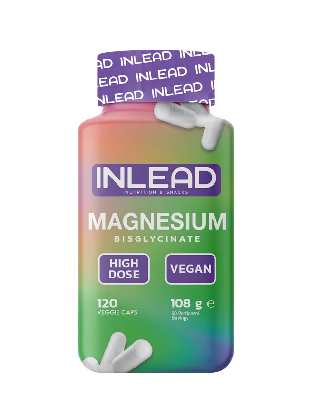 Inlead Magnesium Bisglycinate Magnésium Gélules 120 Caps Vegan