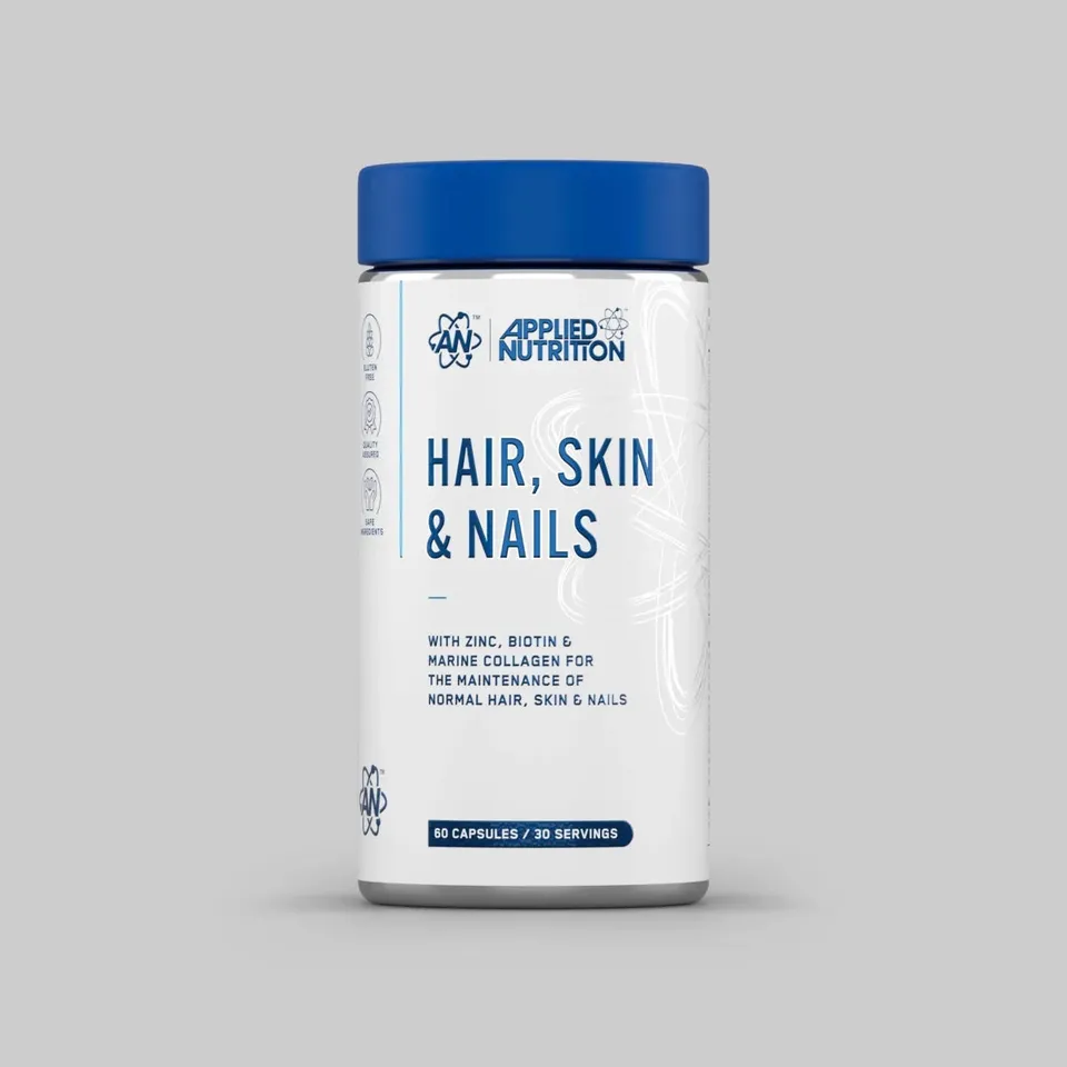 Applied Nutrition Collagen cheveux peau ongles 60 gélules marin