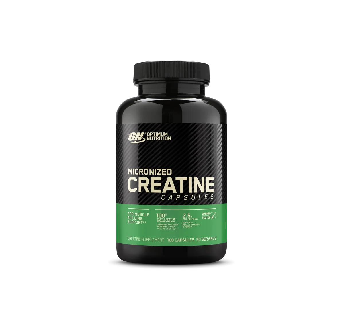 Optimum Nutrition Creatine Capsules créatine monohydrate gélules