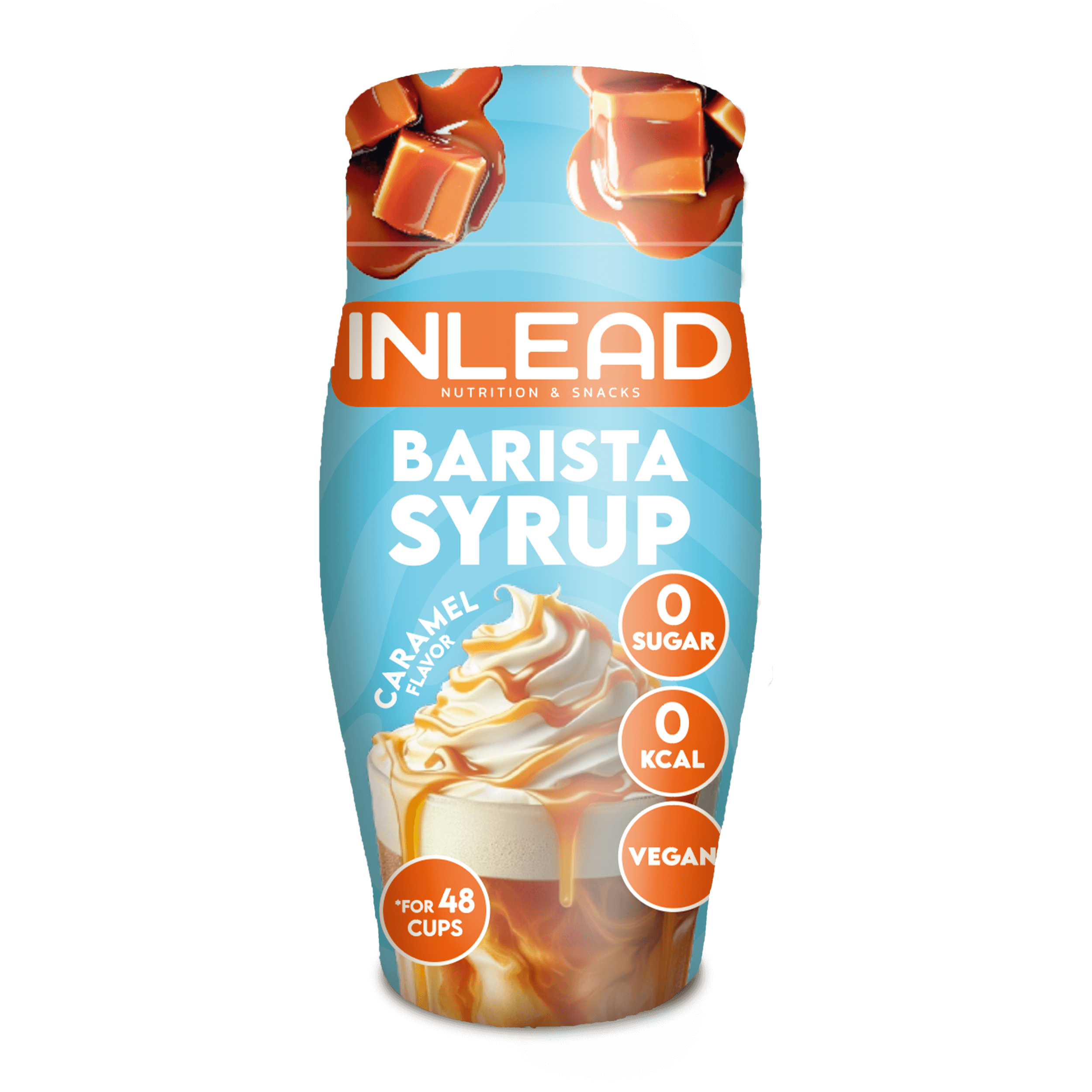 Inlead Barista Syrup sirop café caramel cannelle 65ml 0 sucre
