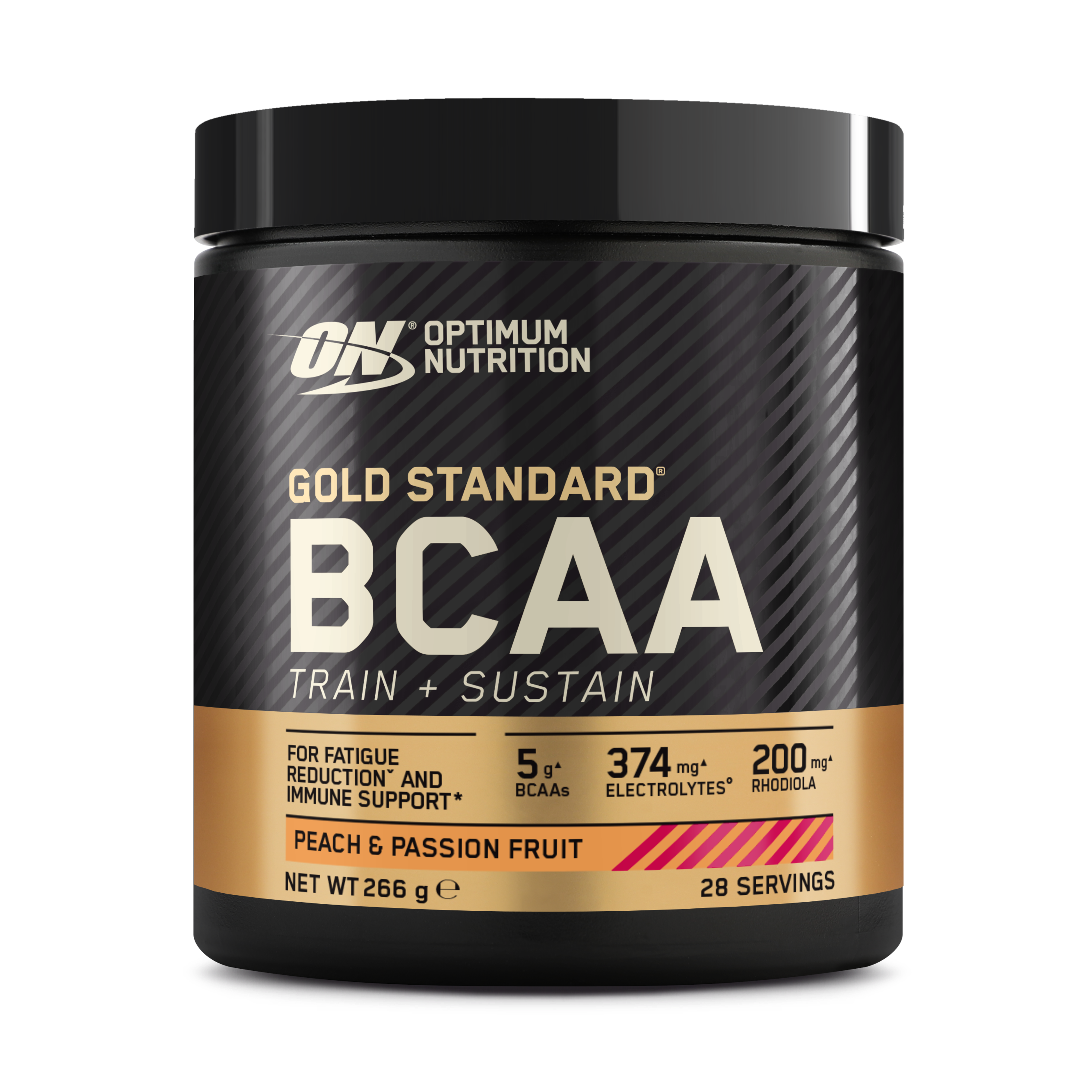 Optimum Nutrition Gold Standard BCAA Train Sustain poudre pêche 266g