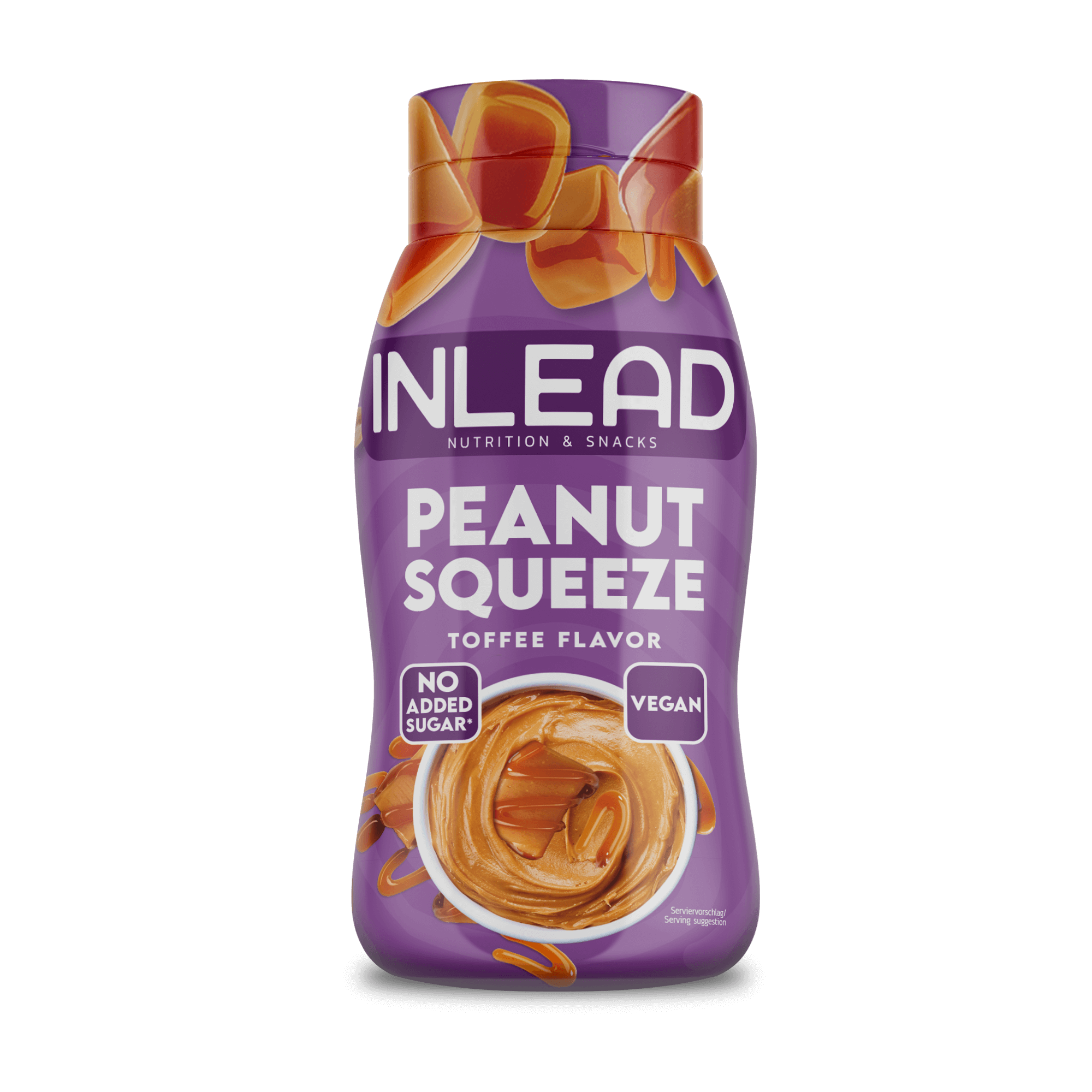 Inlead Peanut Squeeze toffee pâte cacahuète 520 g