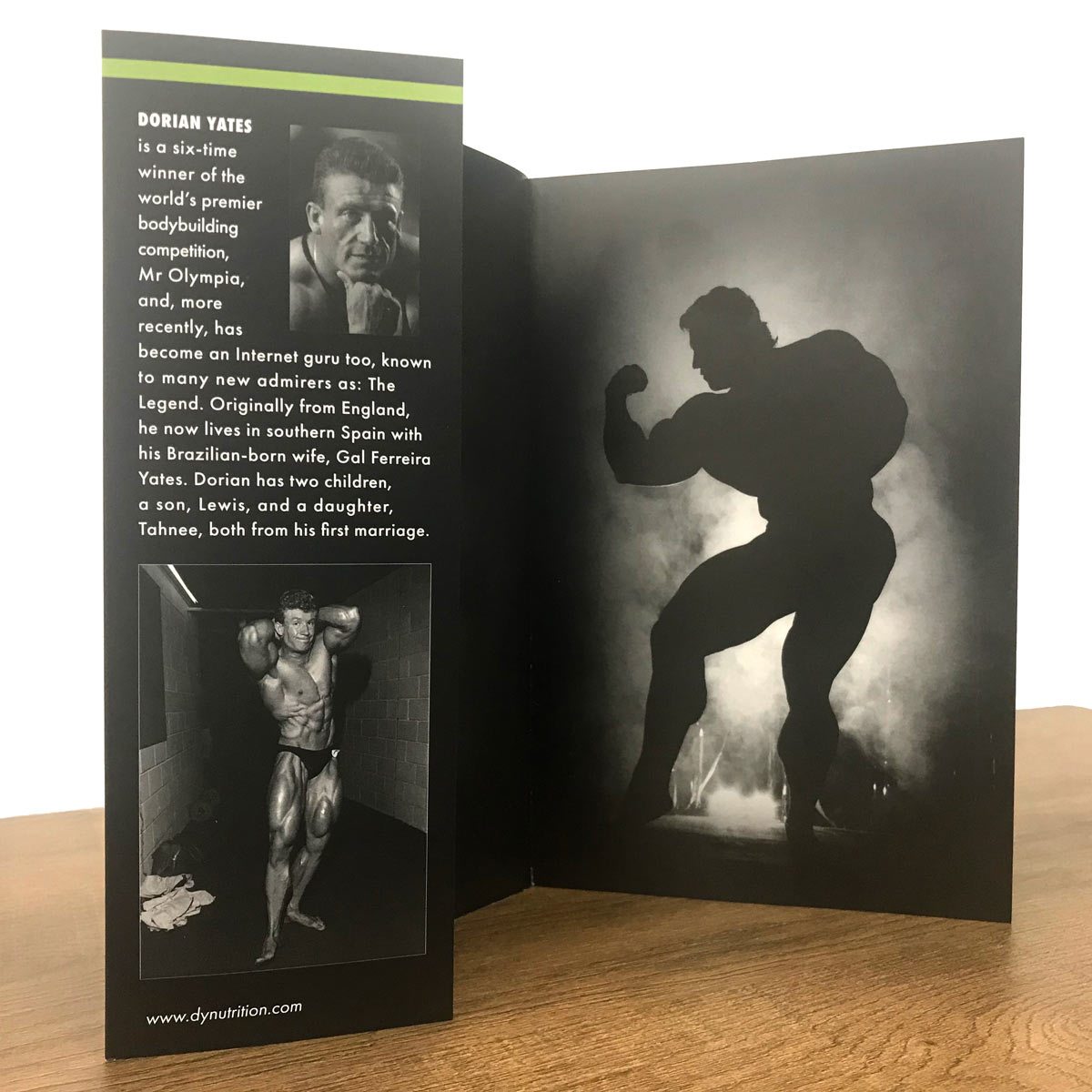 DY Nutrition From The Shadow livre Dorian Yates bodybuilding