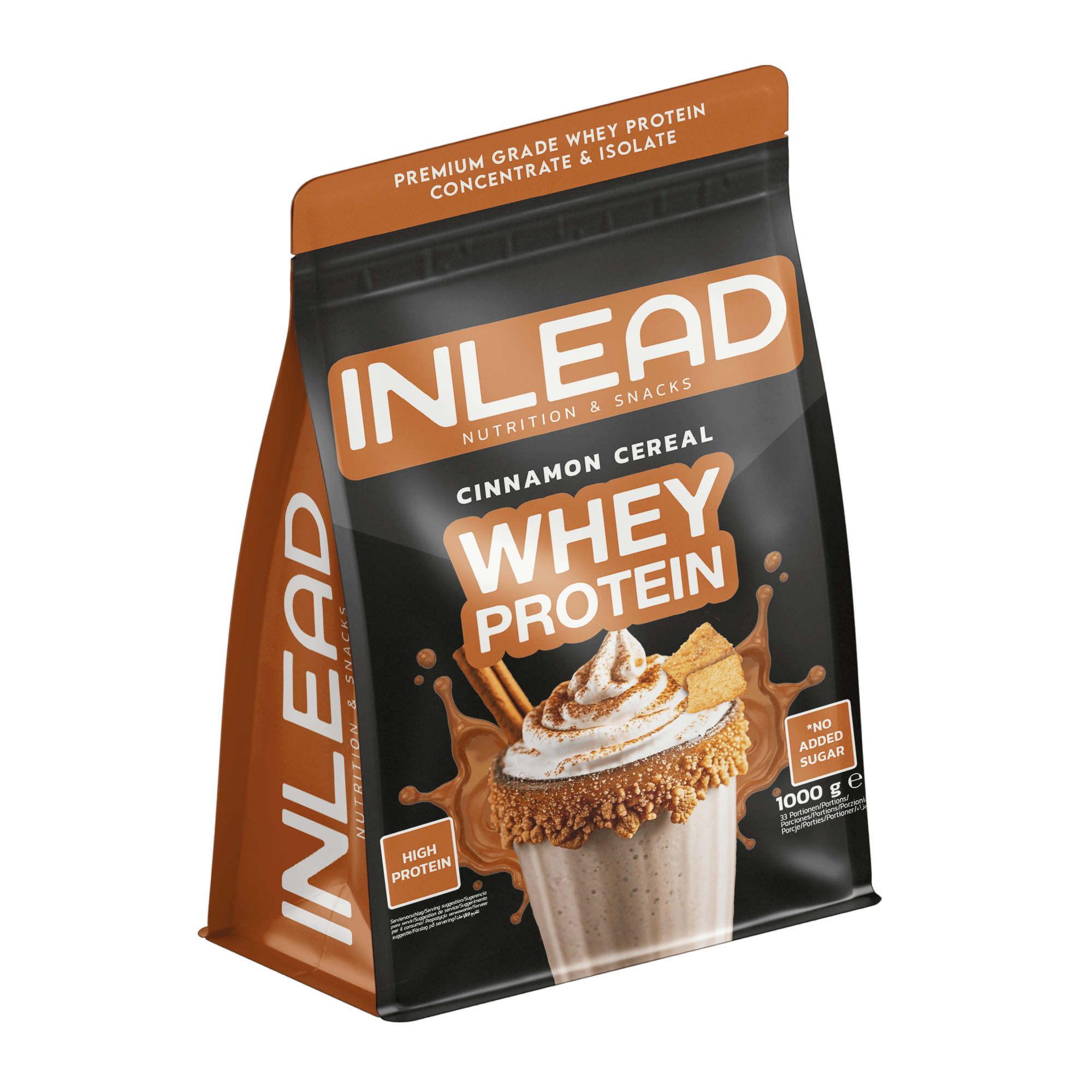 Inlead Whey Protein chocolat nougat 1000 g