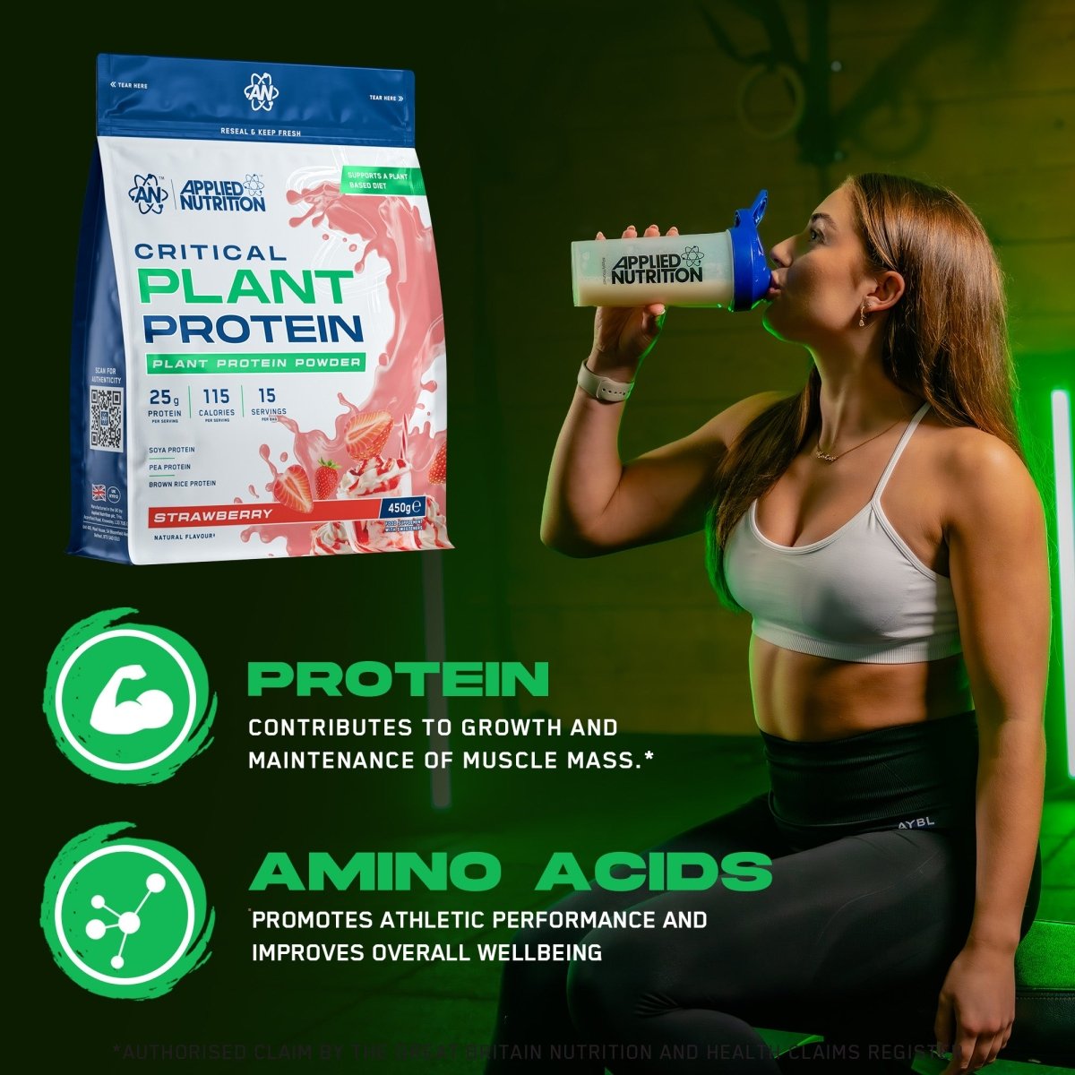 Applied Nutrition Critical Plant Protein chocolat 1,8 kg