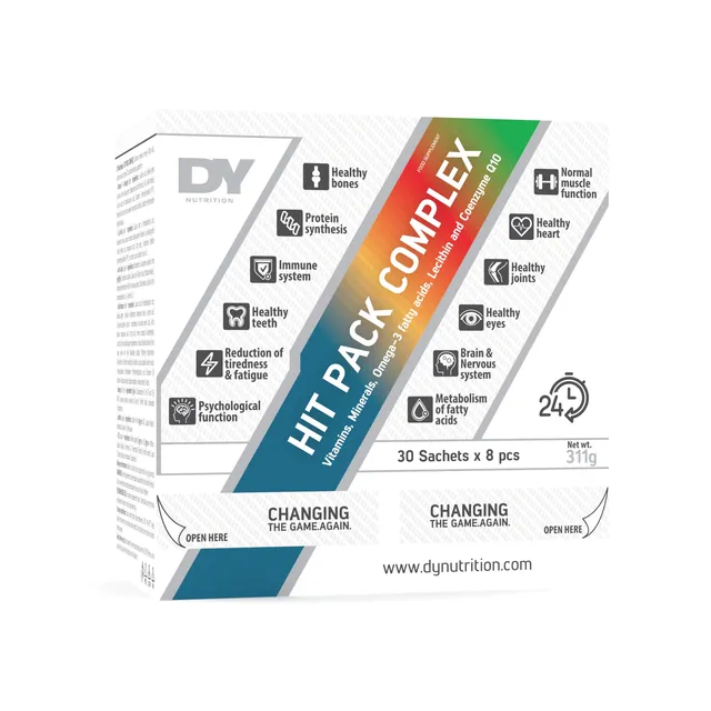 DY Nutrition HIT Pack Complex vitamines oméga-3 quotidien