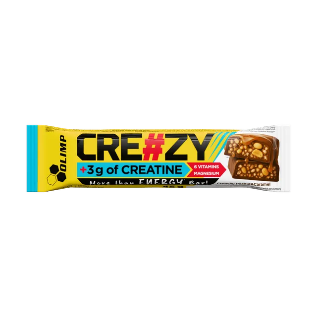 Olimp CRE#ZY Bar barre protéinée 45 g caramel