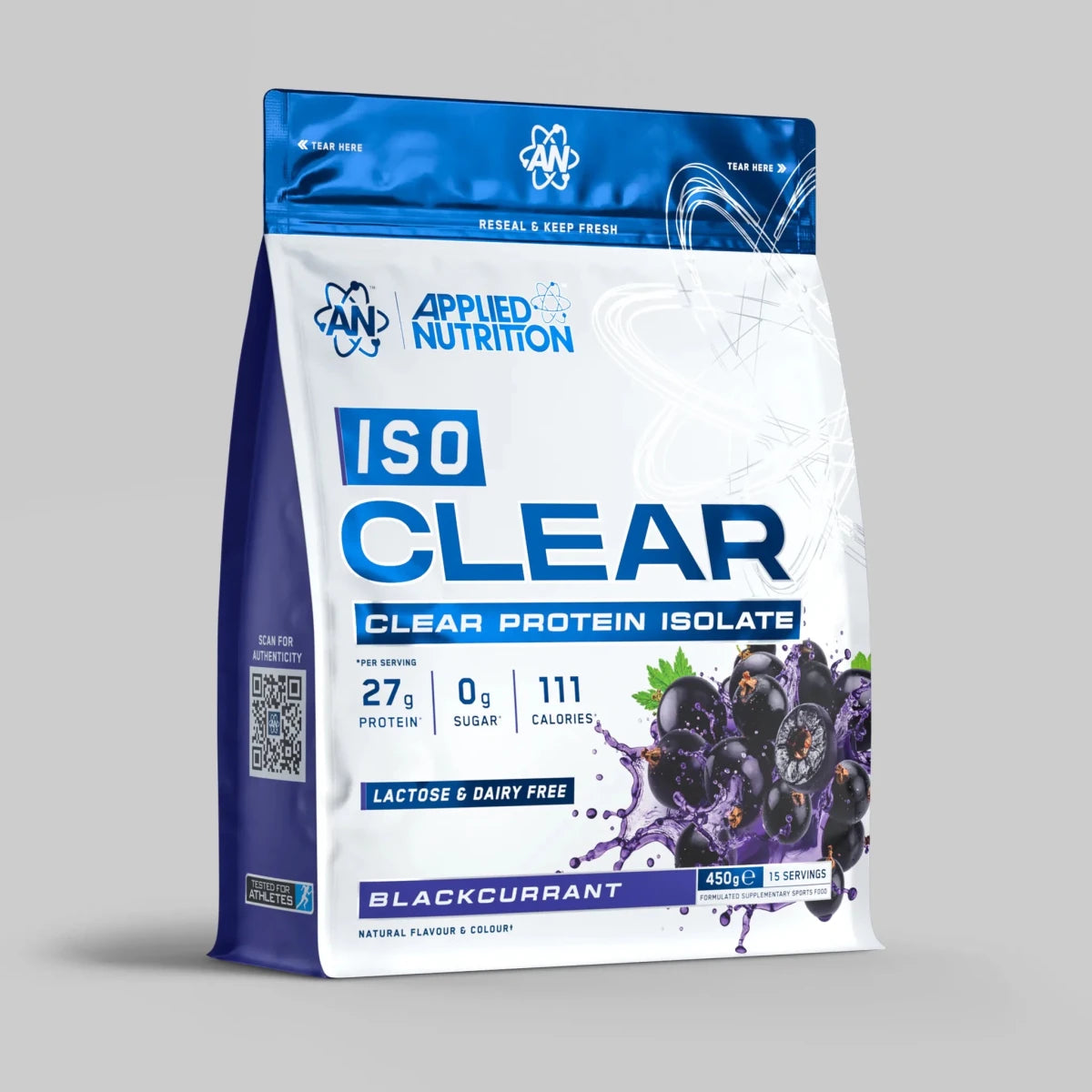 Applied Nutrition ISO Clear Protein Isolate cassis 27 g