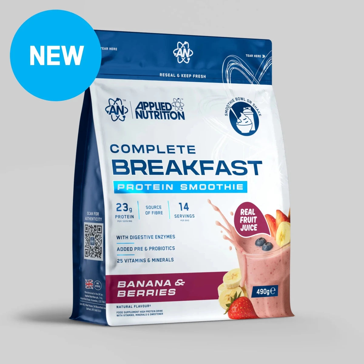 Applied Nutrition Protein Complete Breakfast Pomme Cannelle