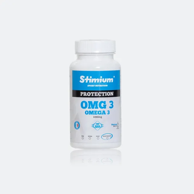 Stimium OMG3 oméga 3 1000mg EPA DHA capsules cœur