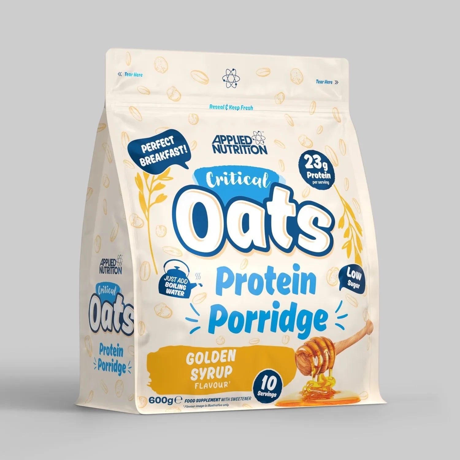 Applied Nutrition Critical Oats Porridge protéiné chocolat 3 kg