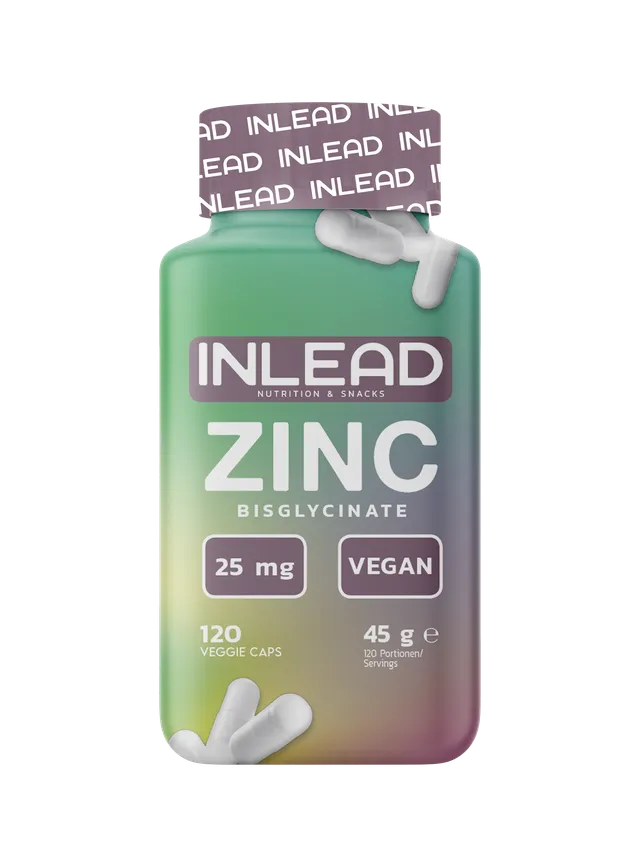 Inlead Mineralstoffe Zinc Bisglycinate gélules 120 caps vegan