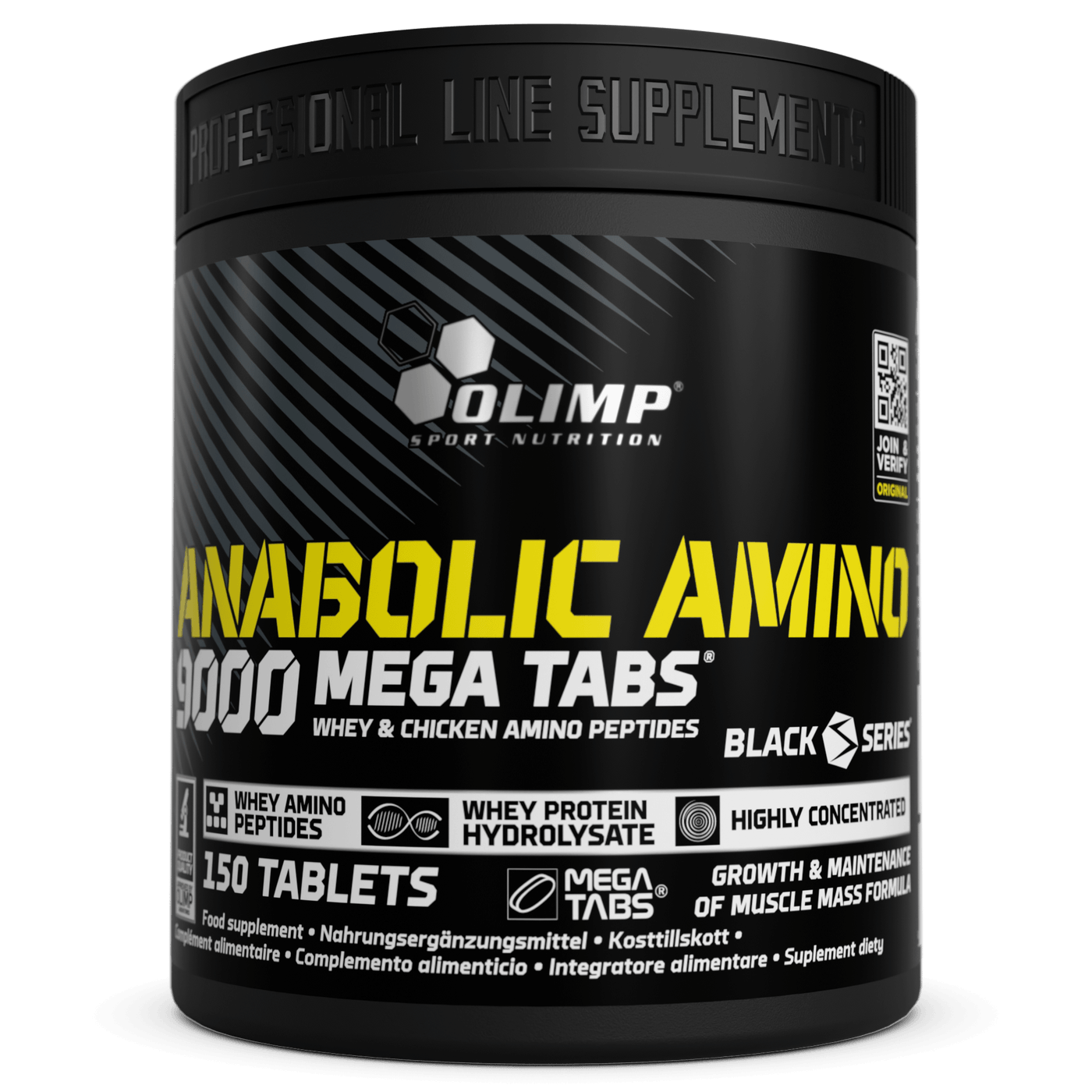 Olimp Anabolic Amino 9000 Mega Tabs 150 comprimés