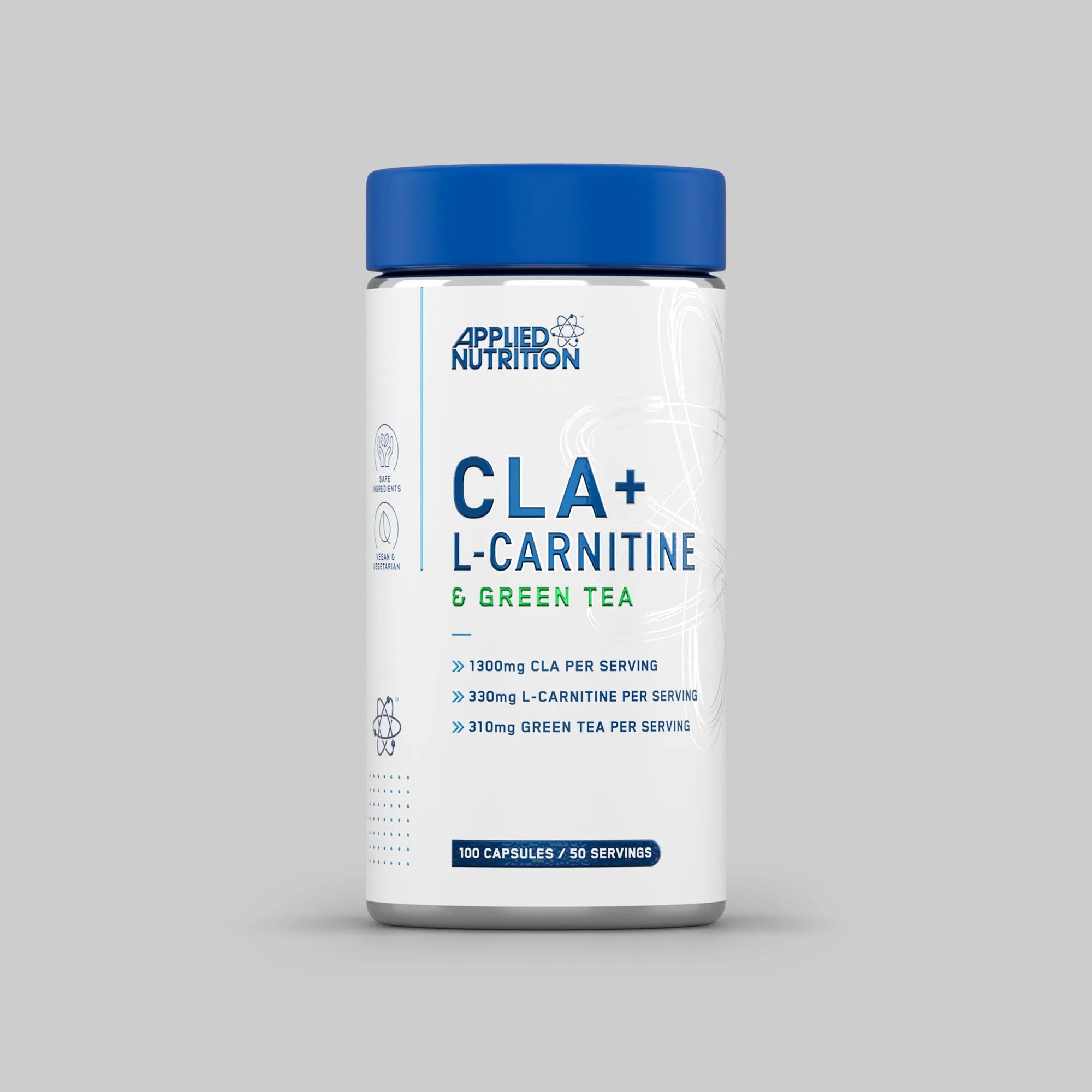 Applied Nutrition CLA L-Carnitine Thé Vert 100 Gélules