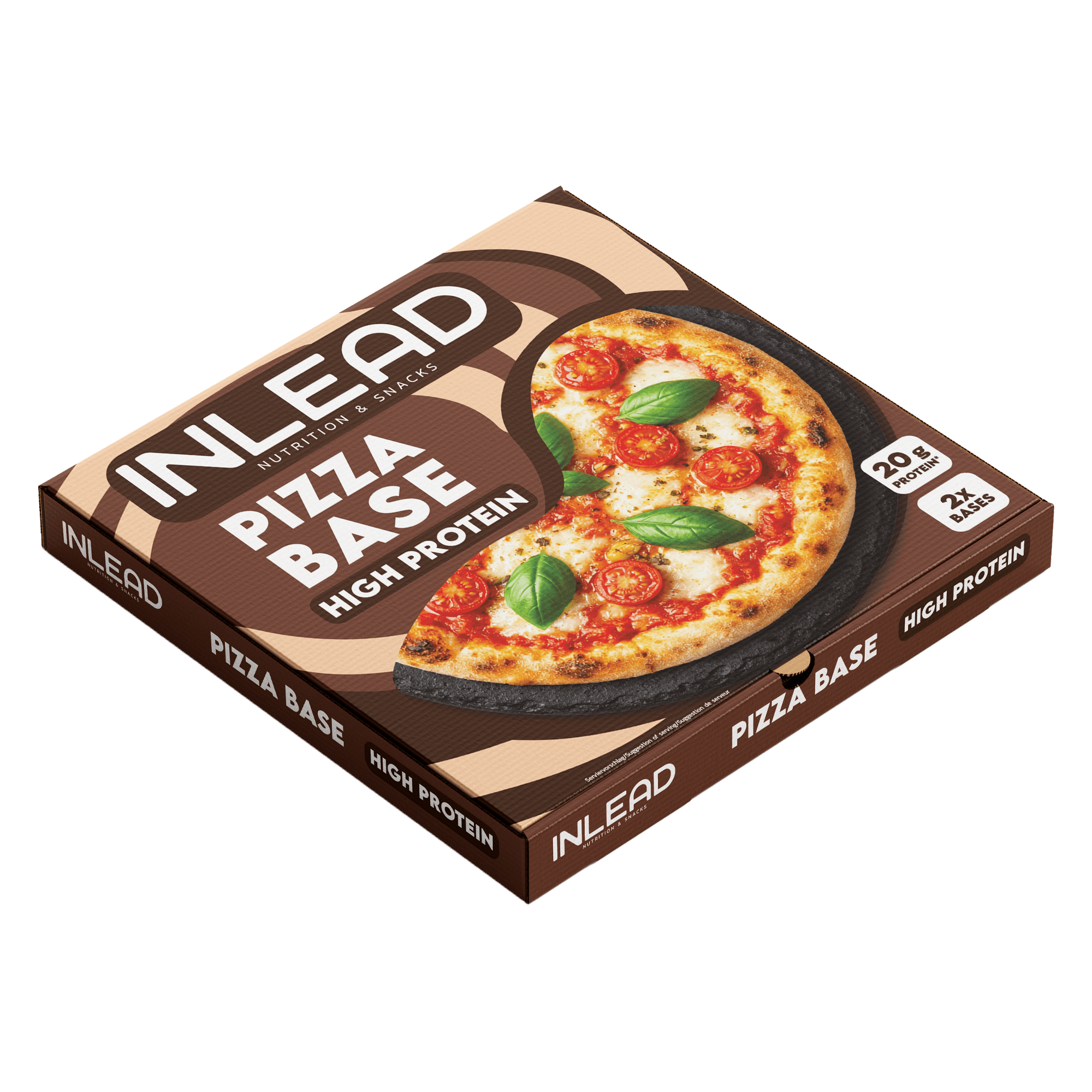 Inlead Breakfast Pizza Base pâte 250g protéines