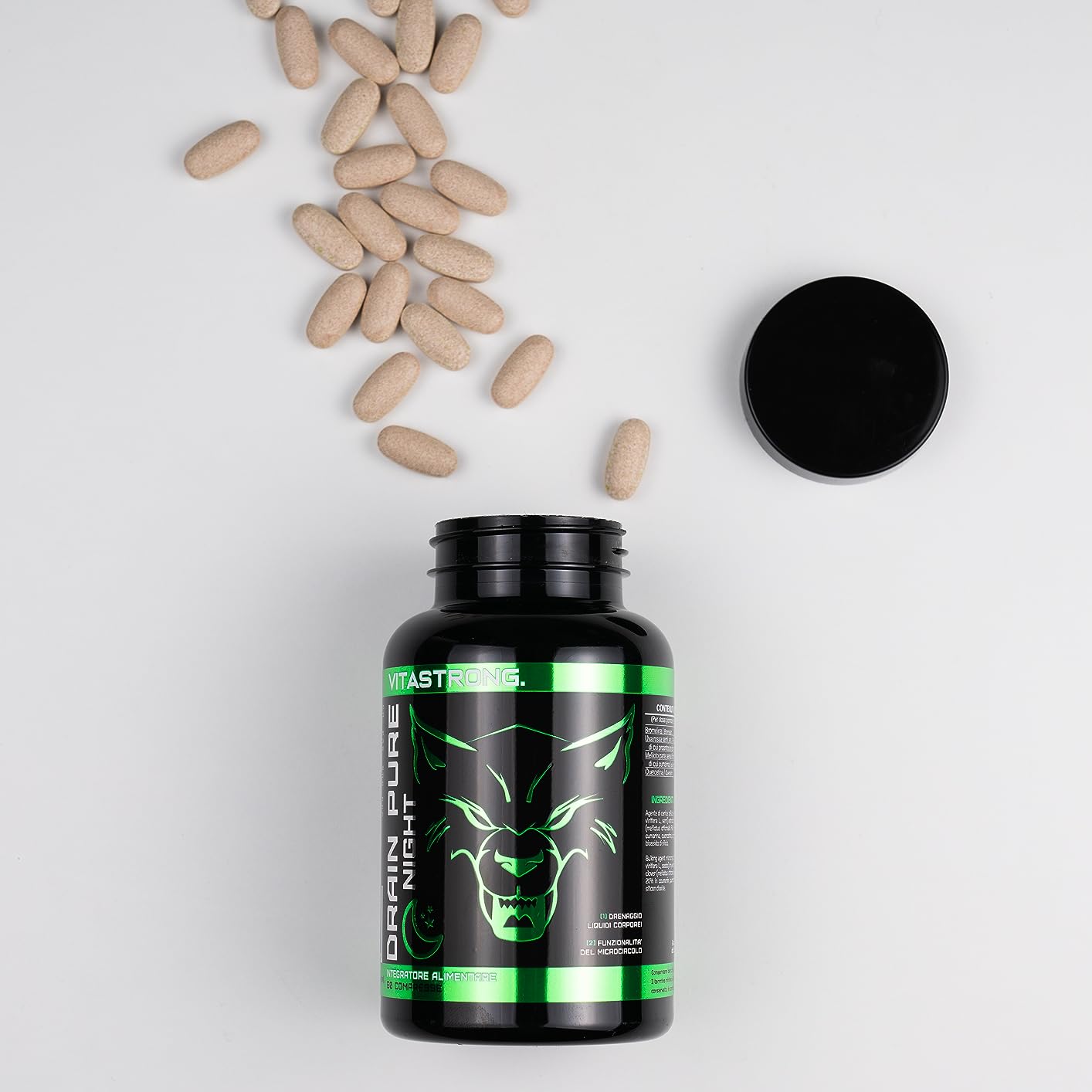 Vitastrong Drainpure Night draineur nuit vegan ventre plat