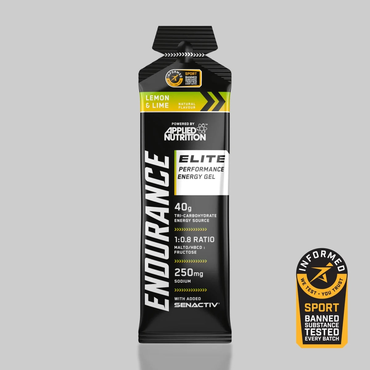 Applied Nutrition Endurance Gel Énergie Orange Burst 40g