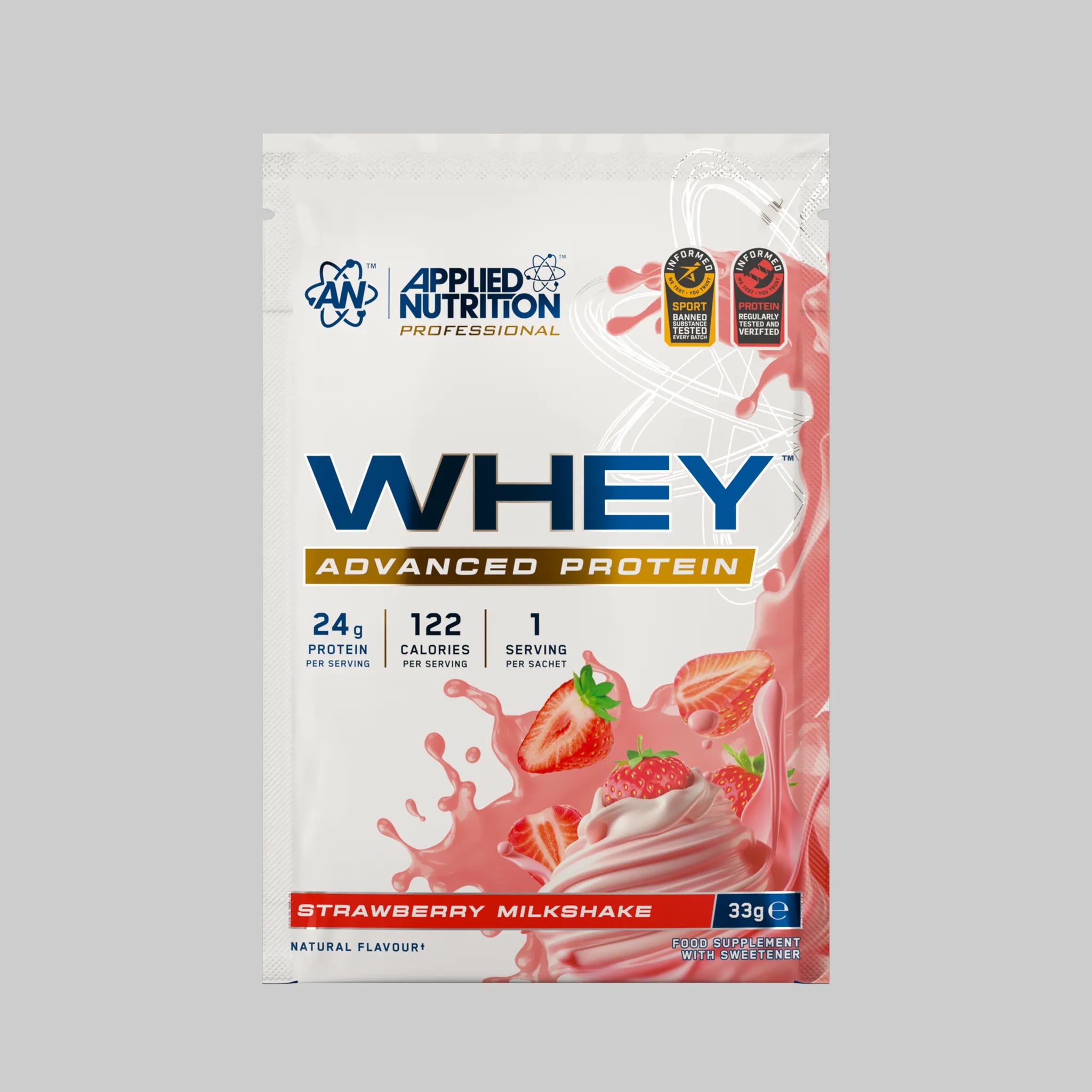 Applied Nutrition Critical Whey Sachet Chocolat 33 g 24 g Protéines