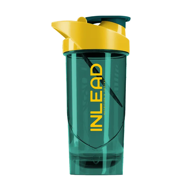Inlead Shieldmixer shaker 700ml green yellow sans BPA