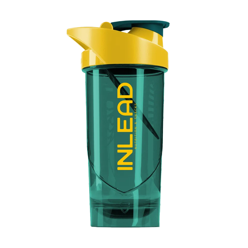 Inlead Shieldmixer shaker 700ml green yellow sans BPA