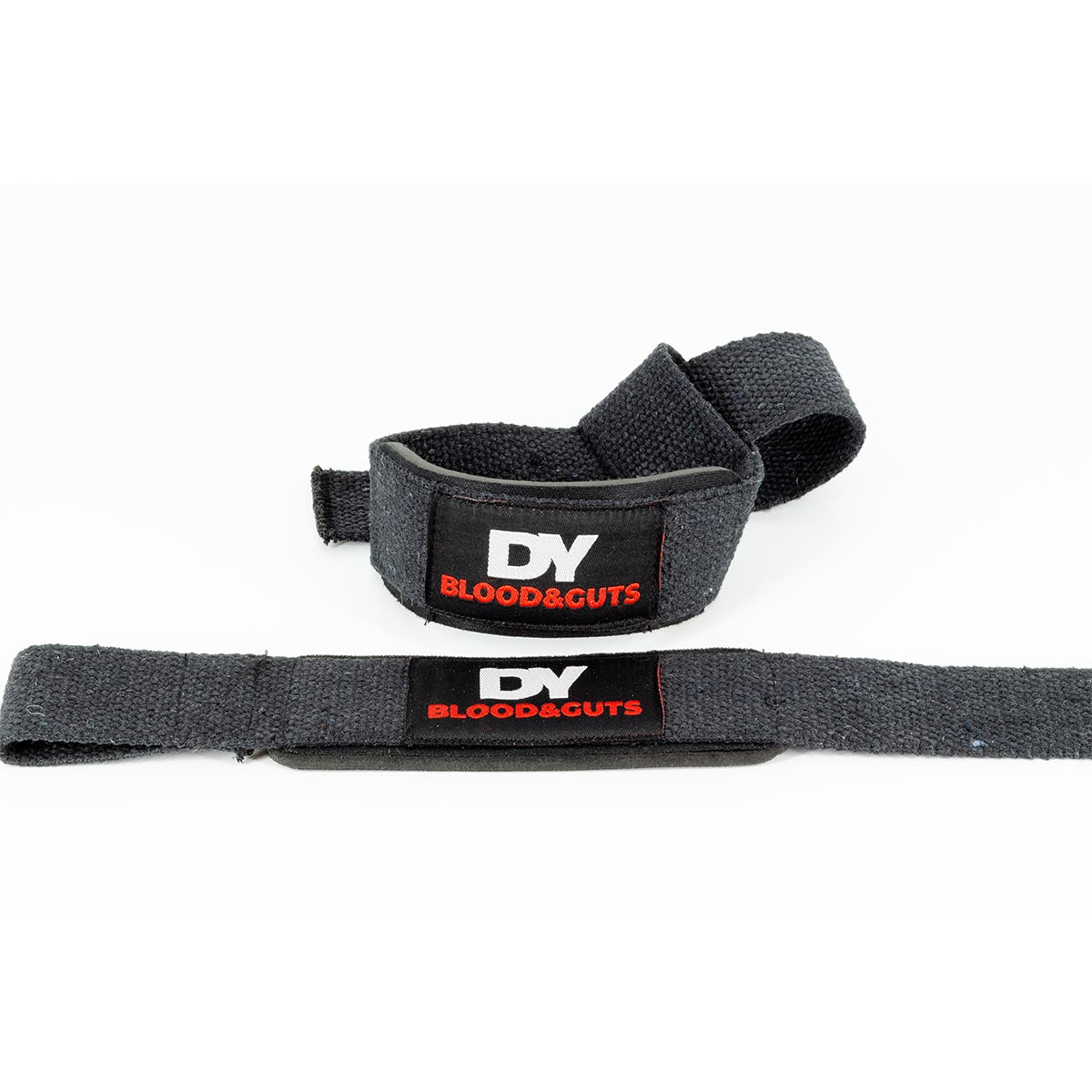 DY Nutrition Blood & Guts Sangles Musculation Coton Rembourré