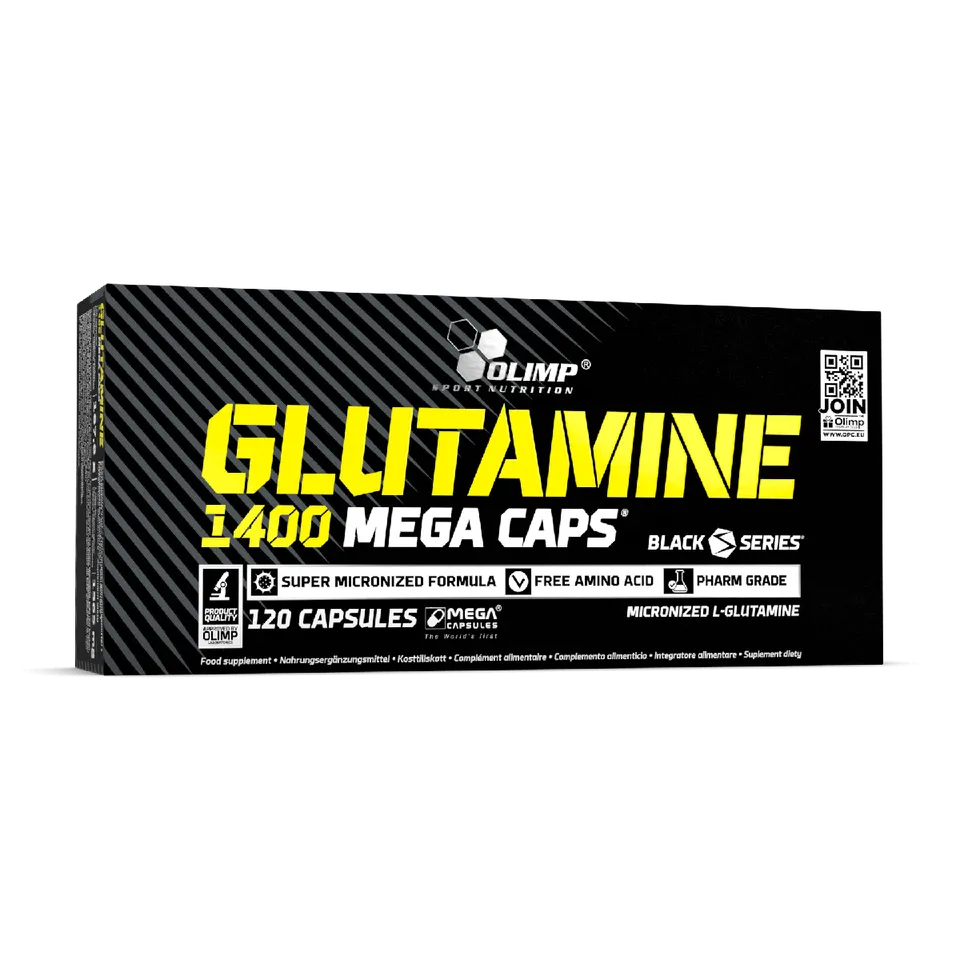 Olimp Glutamine 1400 Mega Caps gélules 120 récupération