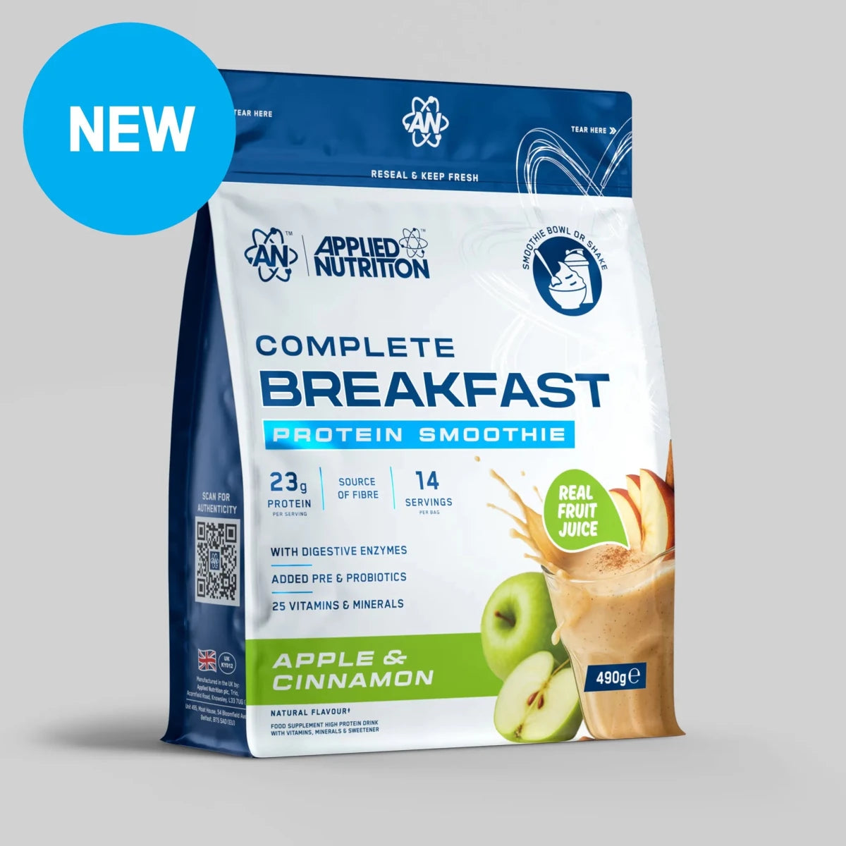 Applied Nutrition Protein Complete Breakfast Pomme Cannelle