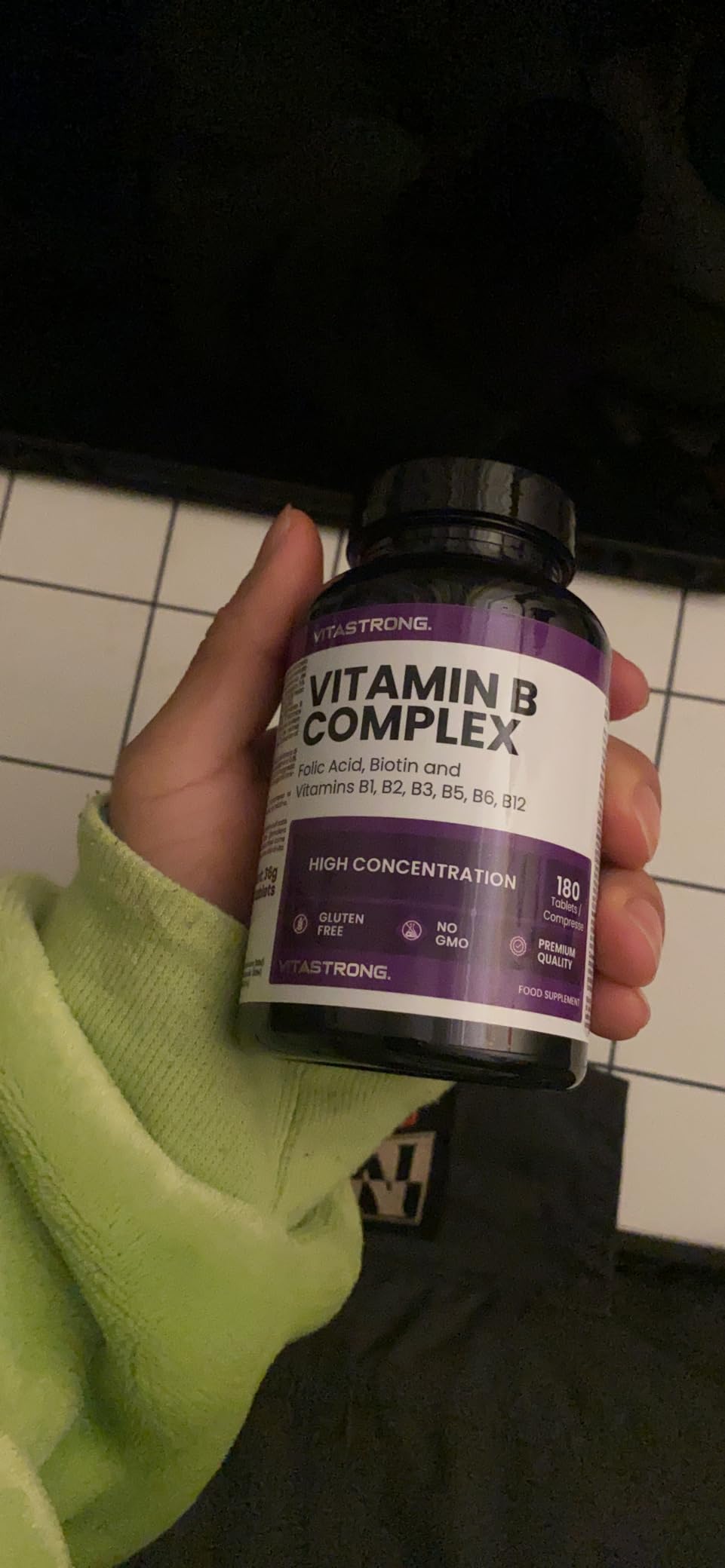 Vitastrong Vitamines Complexe B comprimés 180 haute dose