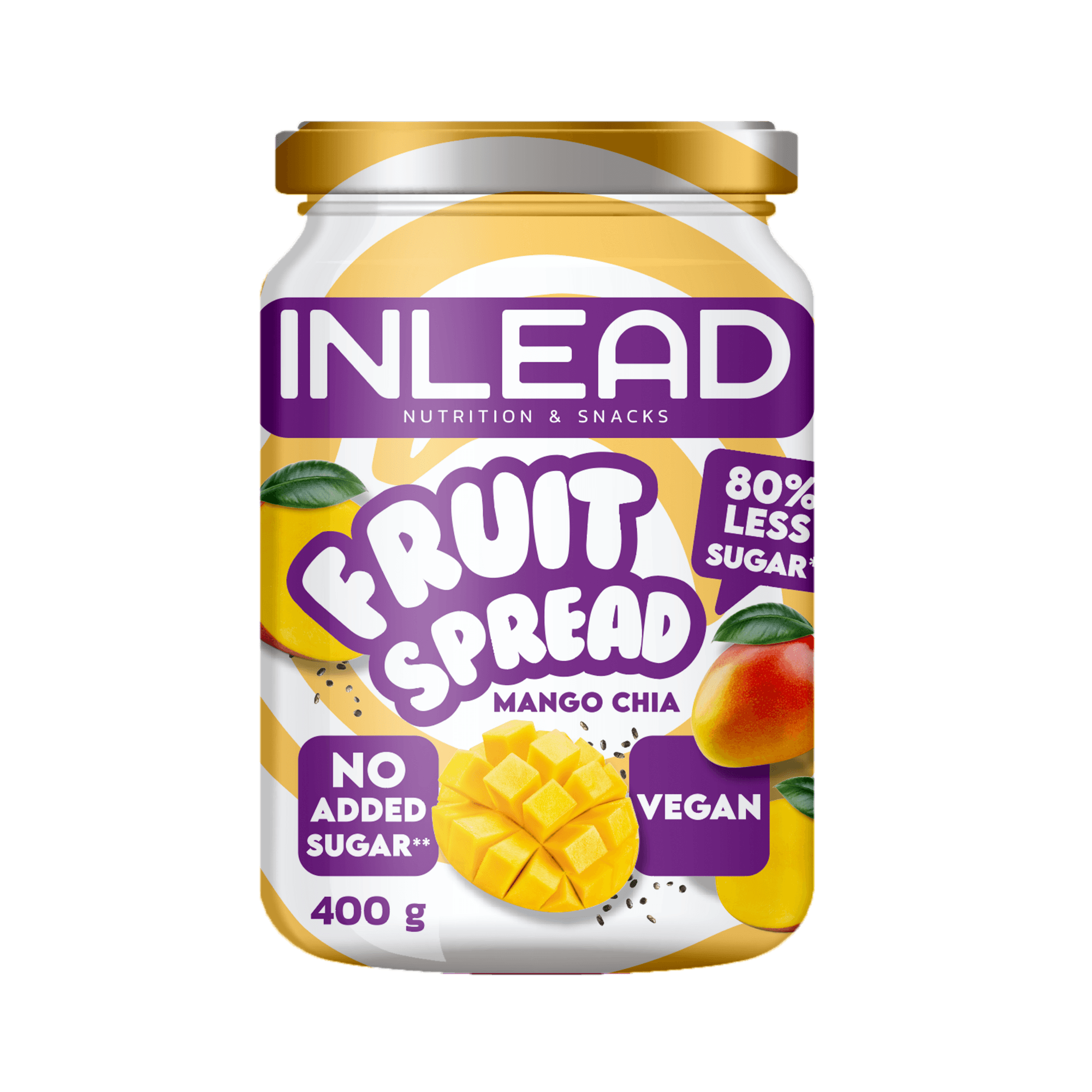 Inlead Fruit Spread pâte à tartiner fruits 400 g vegan