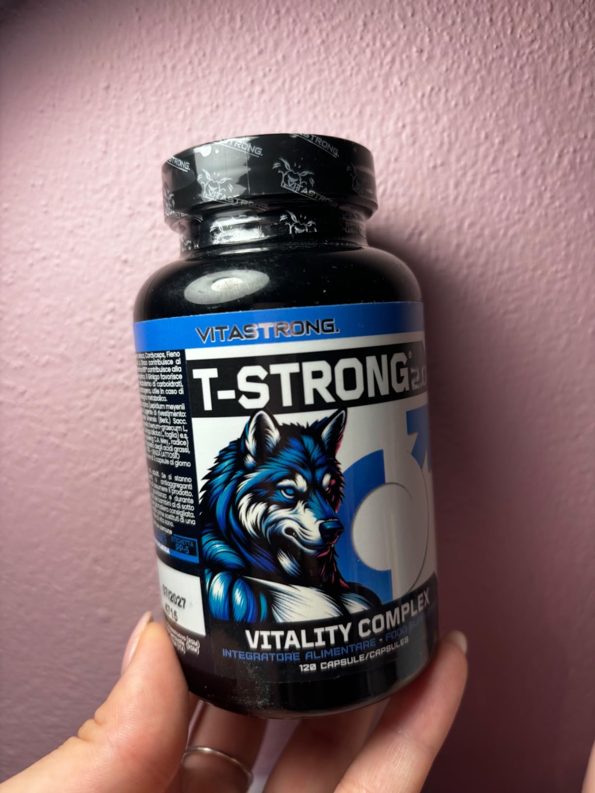 Vitastrong Vitalité Maca Complex 120 gélules arginine zinc