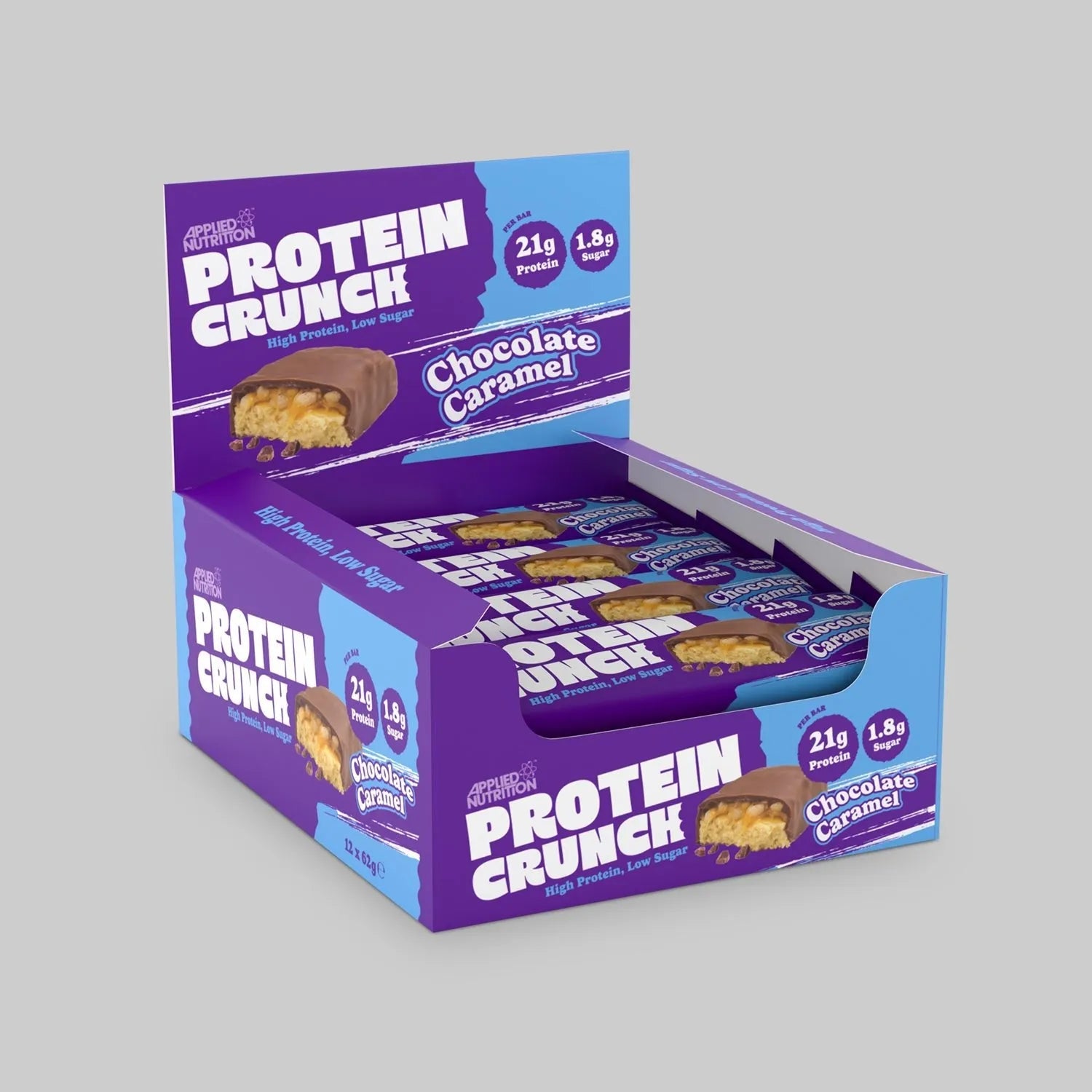 Applied Nutrition Crunch barre protéinée chocolat lait caramel 1 barre