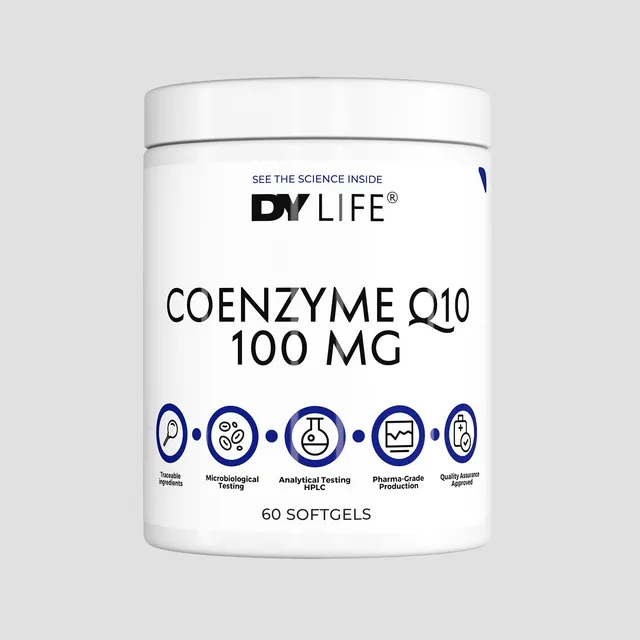 DY Life Coenzyme Q10 100 mg Gélules 60 Capsules Énergie
