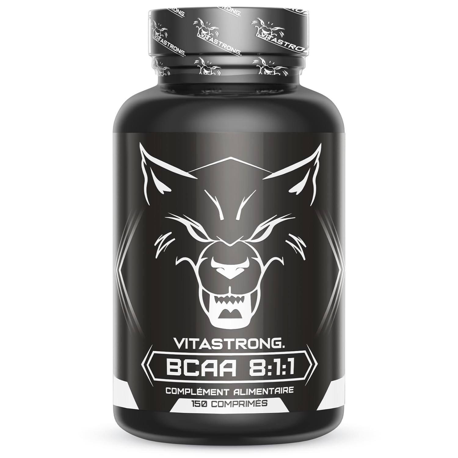 Vitastrong BCAA 8.1.1 5000mg Vitamine B6 150 Comprimés récupération