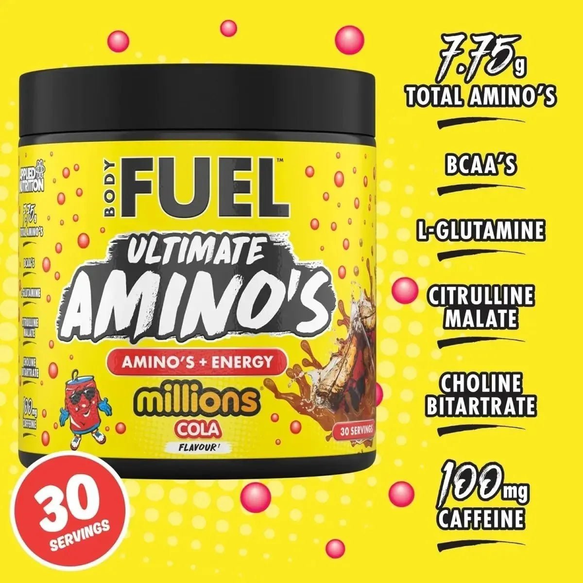 Applied Nutrition BodyFuel Ultimate Aminos framboise
