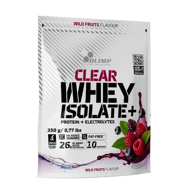 Olimp Clear Whey Isolate+ whey claire 350 g sans sucres ajoutés