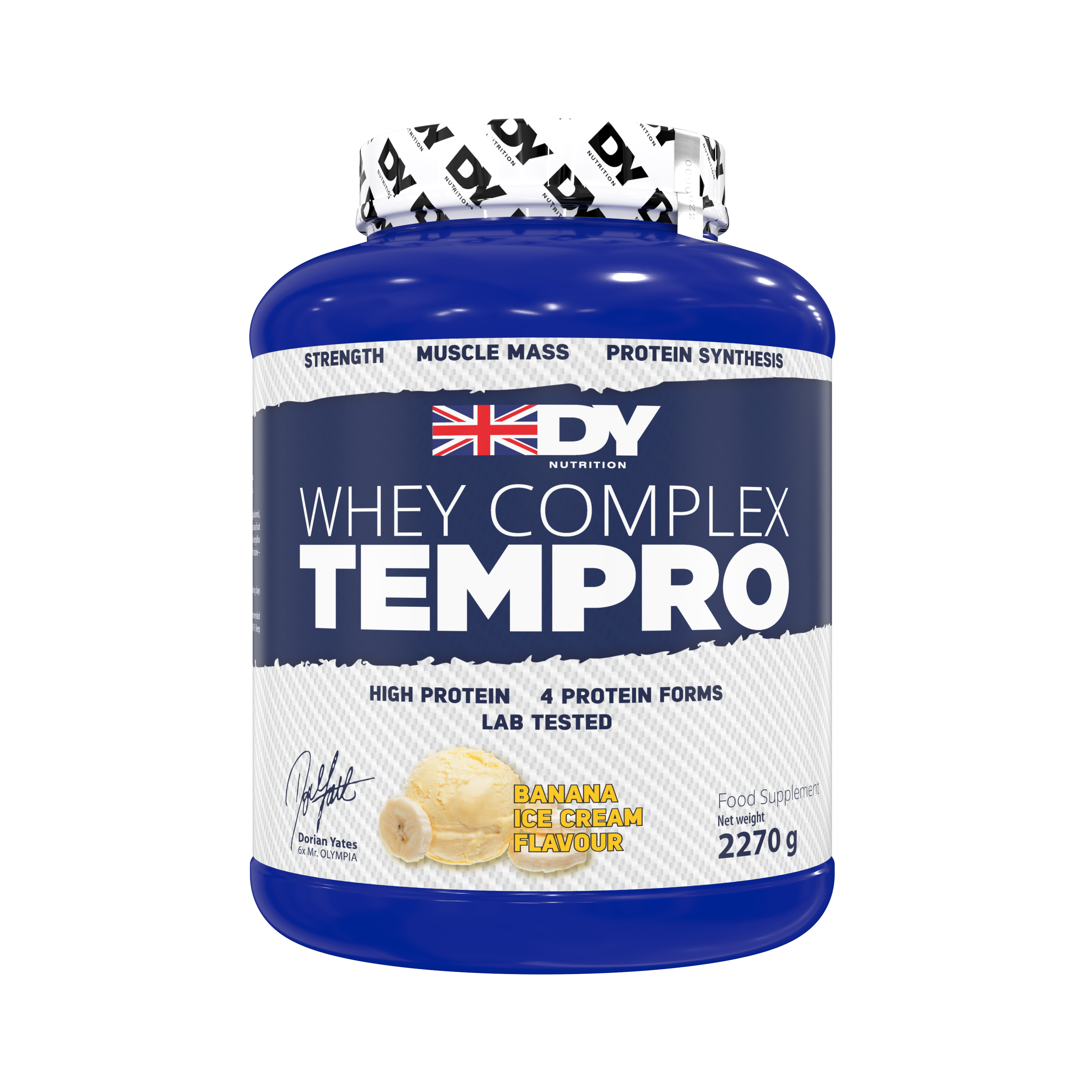 DY Whey Complex Tempro Whey 2270g chocolat 24g