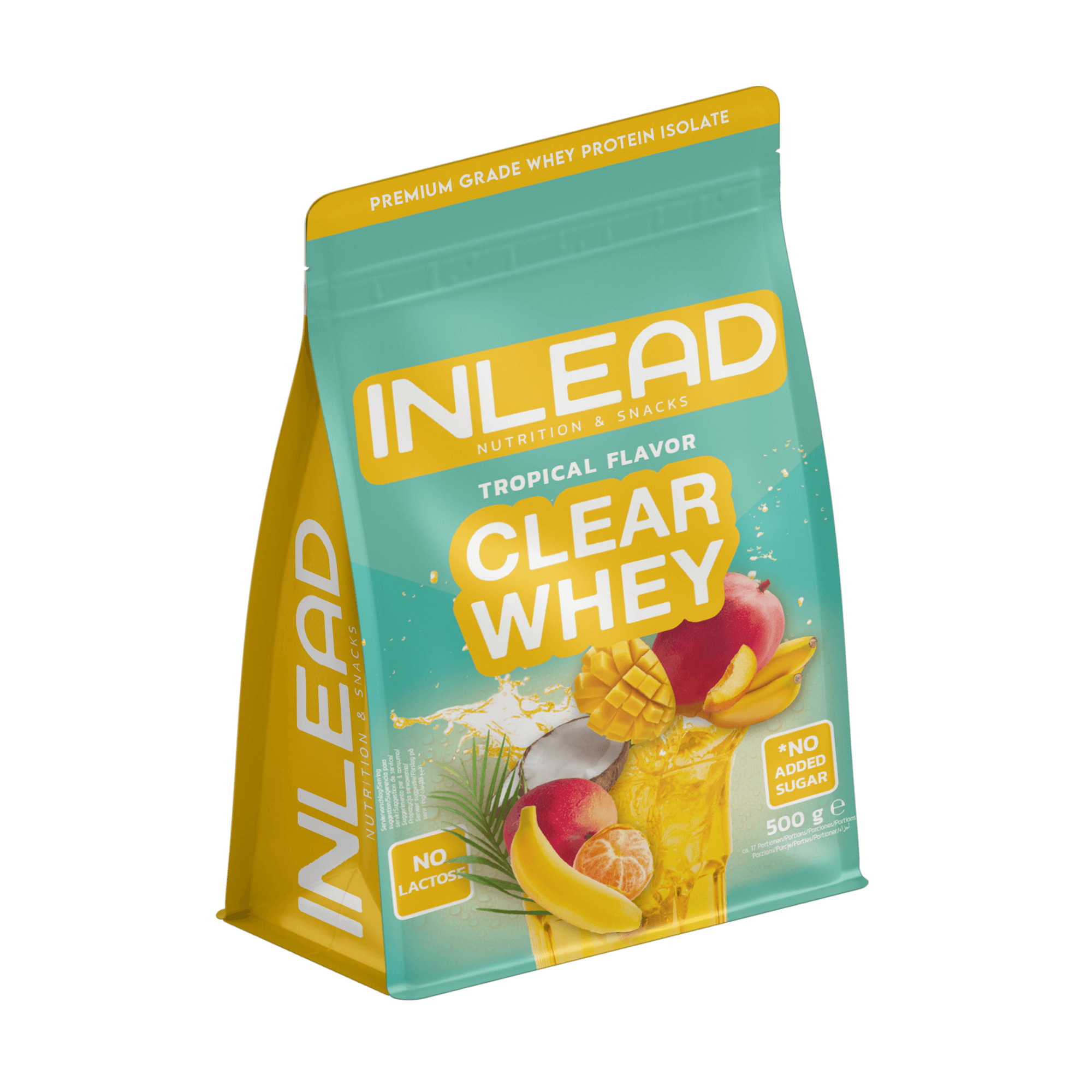 Inlead Clear Whey Isolate protéine Mango Maracuja 500g sans sucre