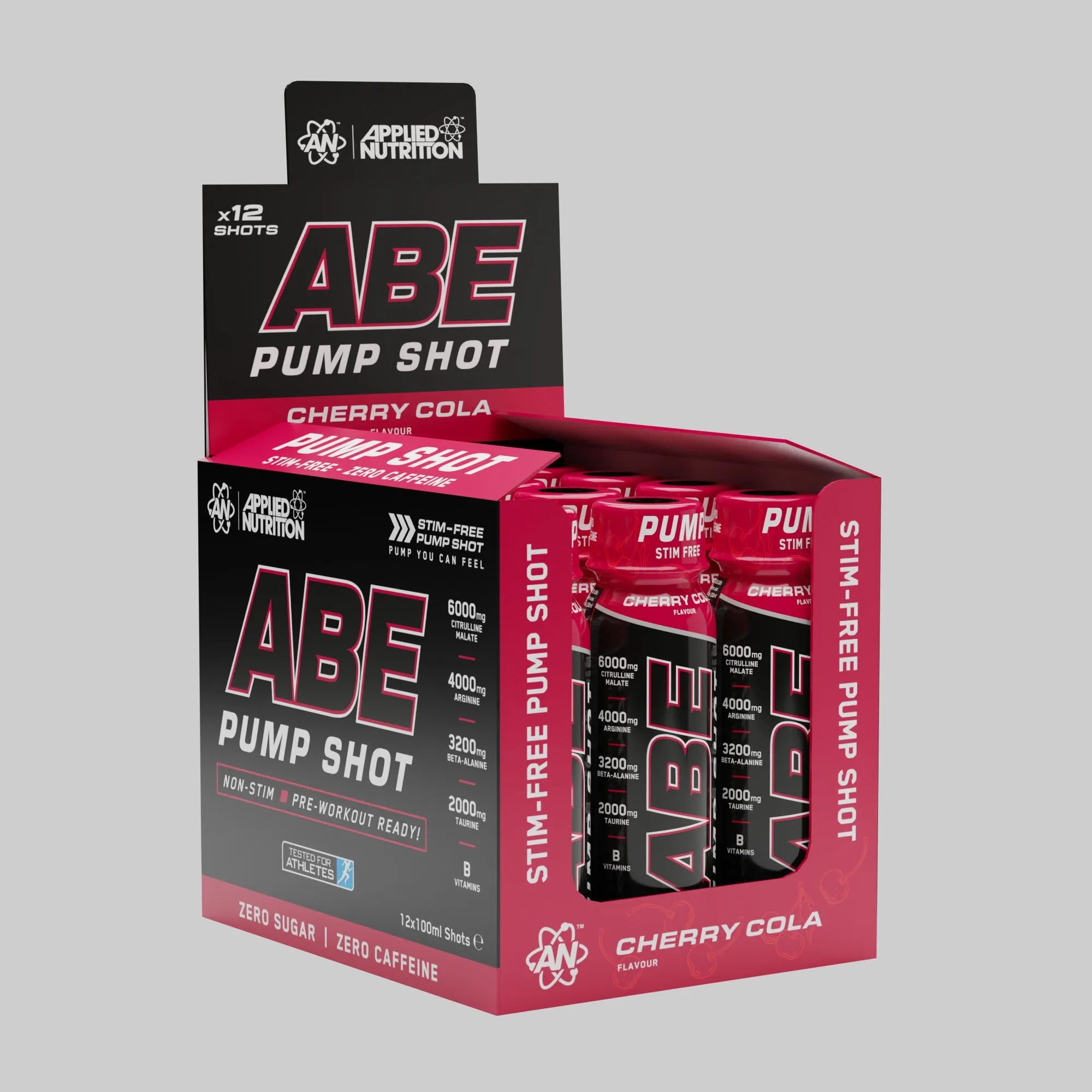 Applied Nutrition ABE Pump shot sans stimulant Cerise Cola