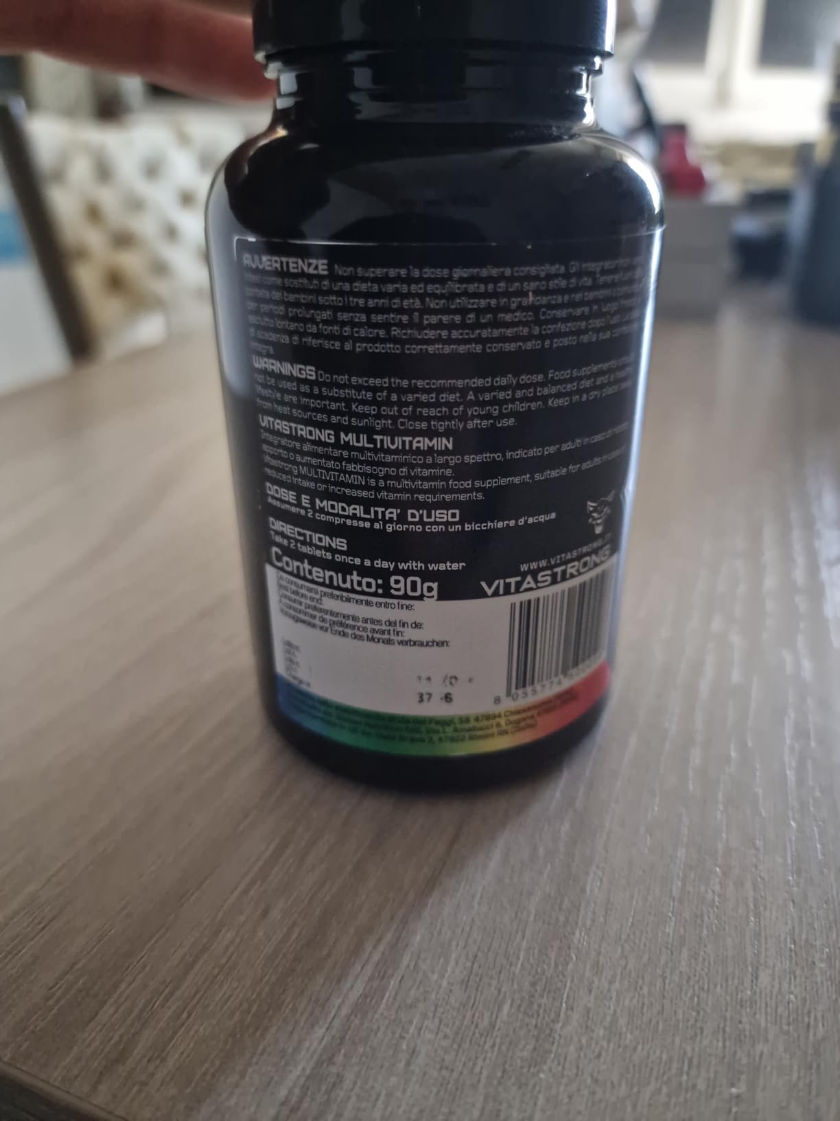 Vitastrong Multivitamines Complètes 13 vitamines homme femme