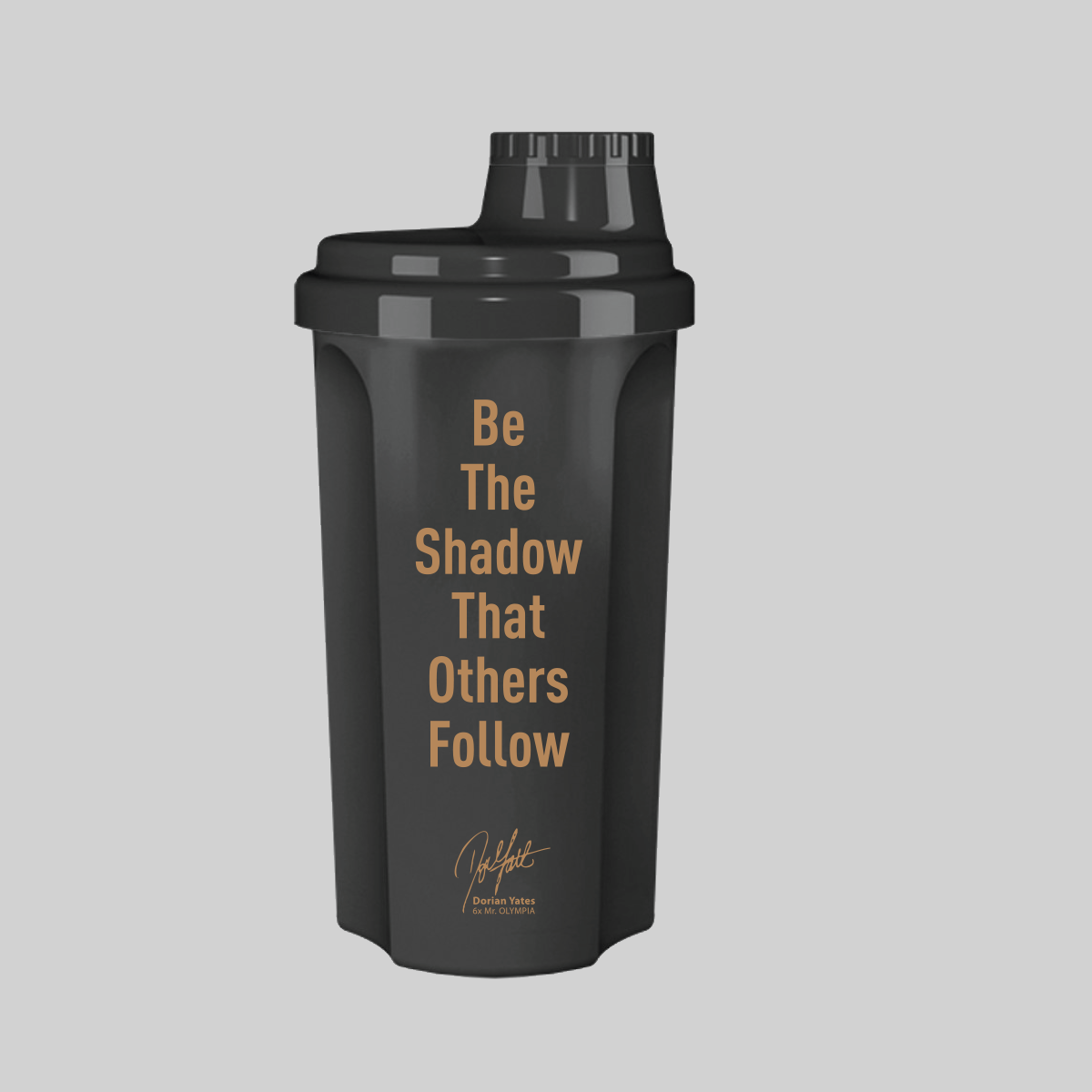 DY Shaker Be the Shadow shaker 500 ml noir grille mélange