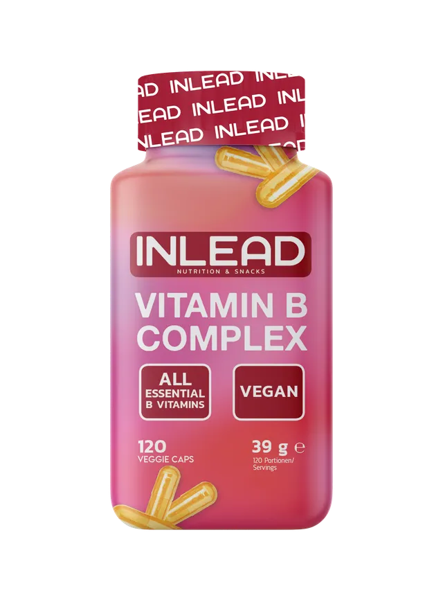 Inlead Vitamin B Complex gélules vitamines B 120 gélules vegan