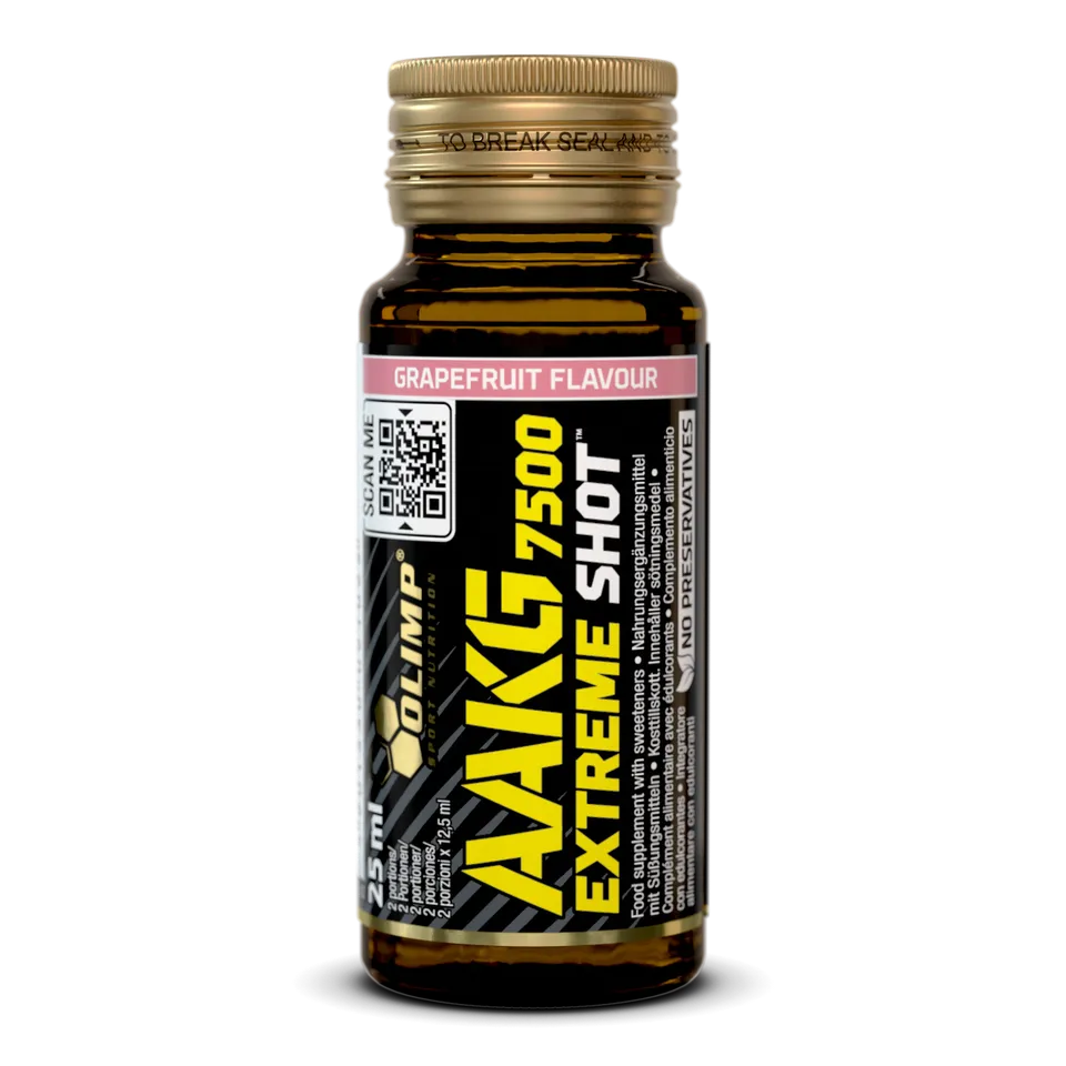 Olimp AAKG 7500 Extreme Shot ampoule 25 ml cerise