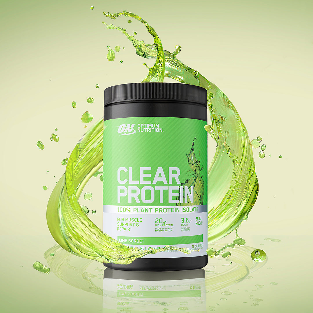 Optimum Nutrition Clear Protein isolate pois pêche 280 g 20g