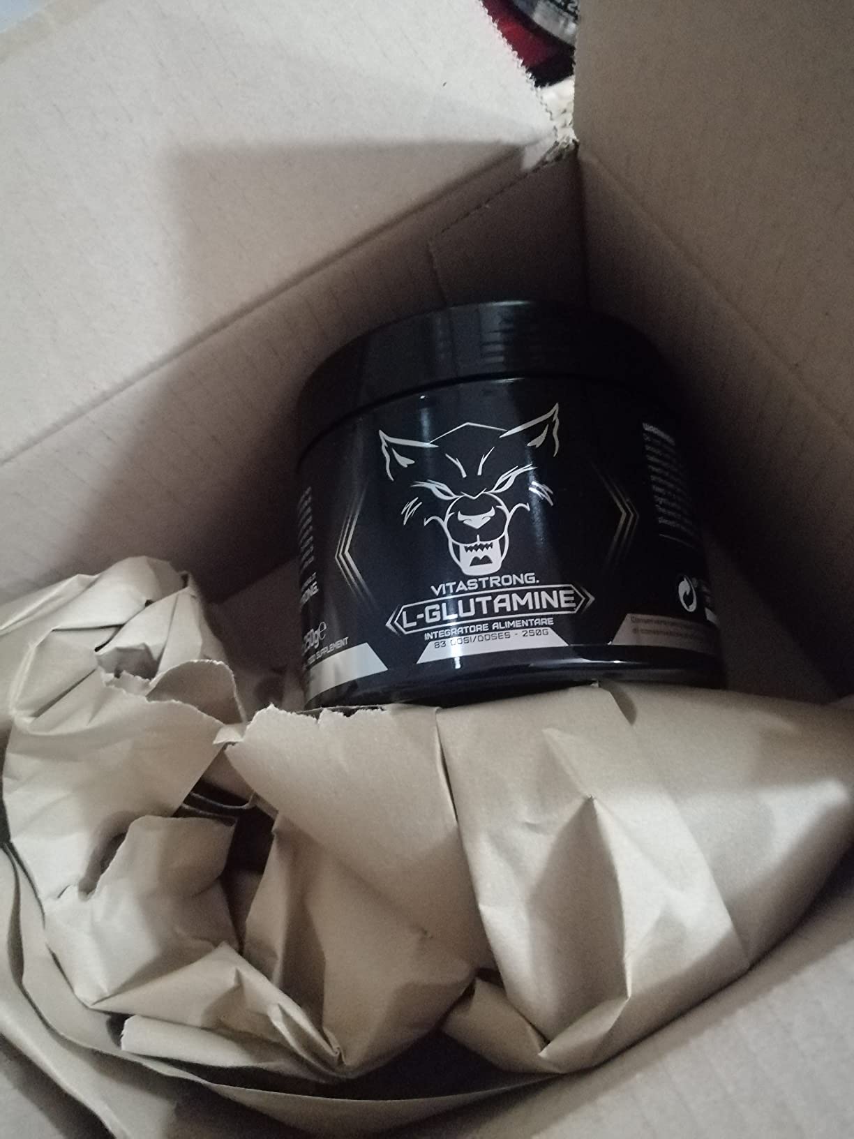 Vitastrong Acides aminés L-Glutamine poudre 250 g Kyowa