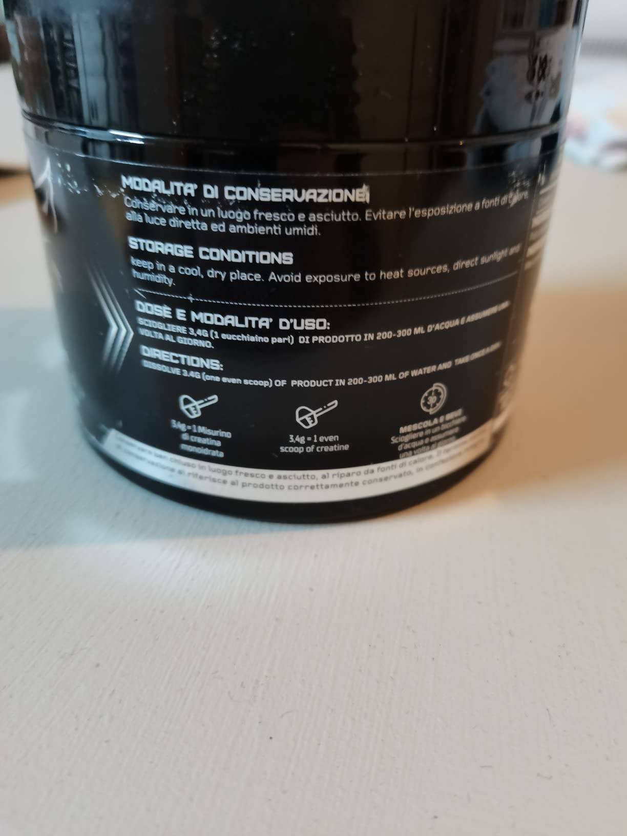 Vitastrong CreaStrong créatine monohydrate poudre 250 g pure